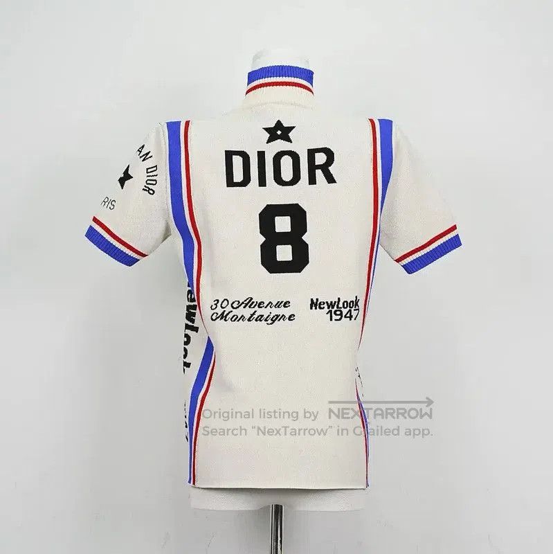 Dior Dior Summer White Logo Short Sleeve T. Size M / US 6-8 / IT 42-44 - 4 Thumbnail