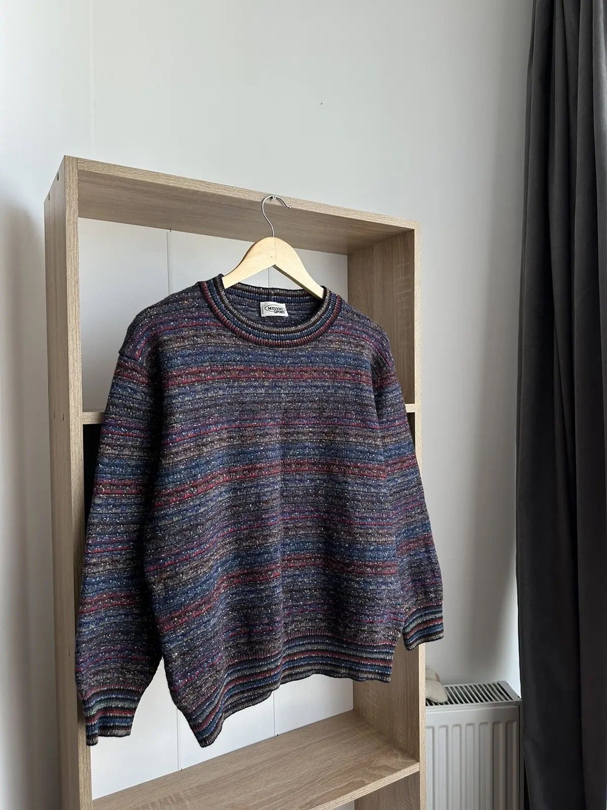 Missoni × Vintage Vintage Missoni Sport Multicolour Wool Knit Sweater Size US S / EU 44-46 / 1 - 18 Thumbnail