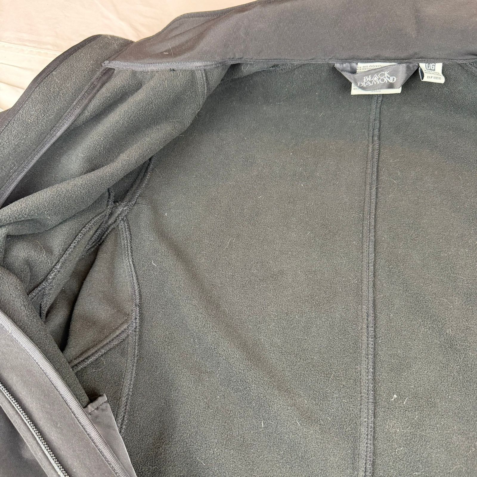 Black Diamond Black Diamond Softshell Jacket - Size Large - Full Zip Size US L / EU 52-54 / 3 - 4 Thumbnail