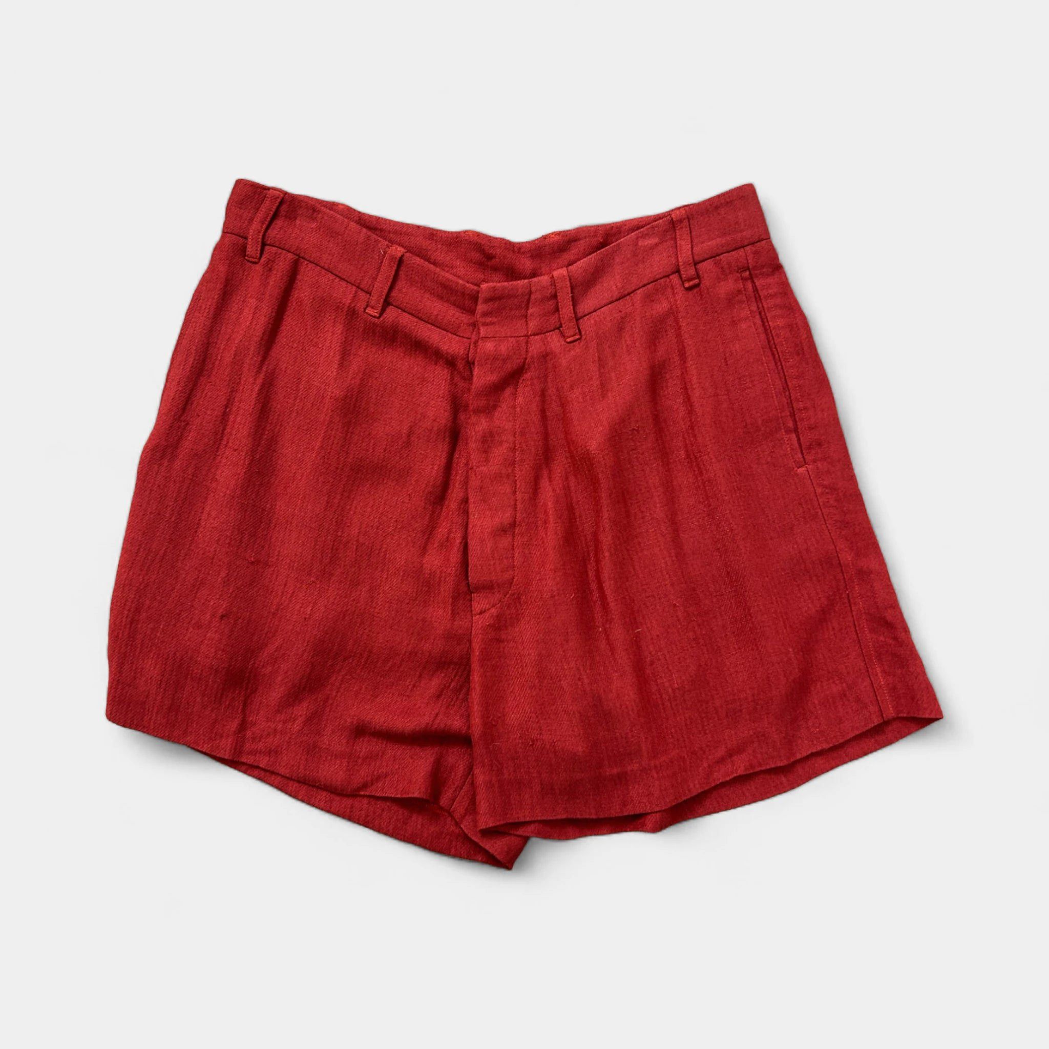 Ann Demeulemeester Ann Demeulemeester Sample Wool Tailored Shorts Size 32" / US 10 / IT 46 - 1 Thumbnail