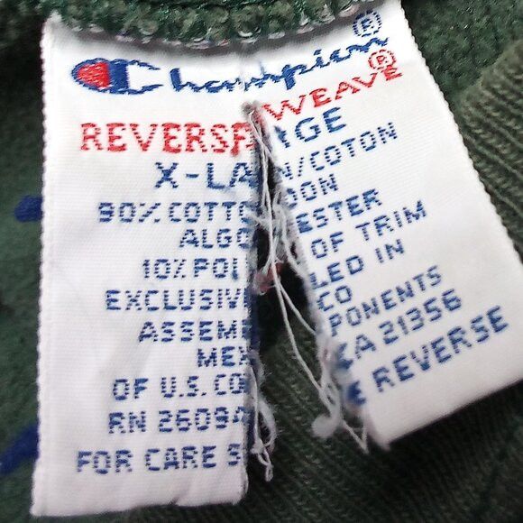 Champion × Vintage Vintage Champion Reverse Weave Maryland Crewneck Sweatshirt Size US XL / EU 56 / 4 - 3 Thumbnail