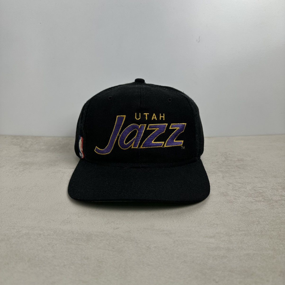 NBA × Sports Specialties × Vintage Vintage NBA Utah Jazz Dline Sports Specialties Hat Black Size ONE SIZE - 1 Thumbnail