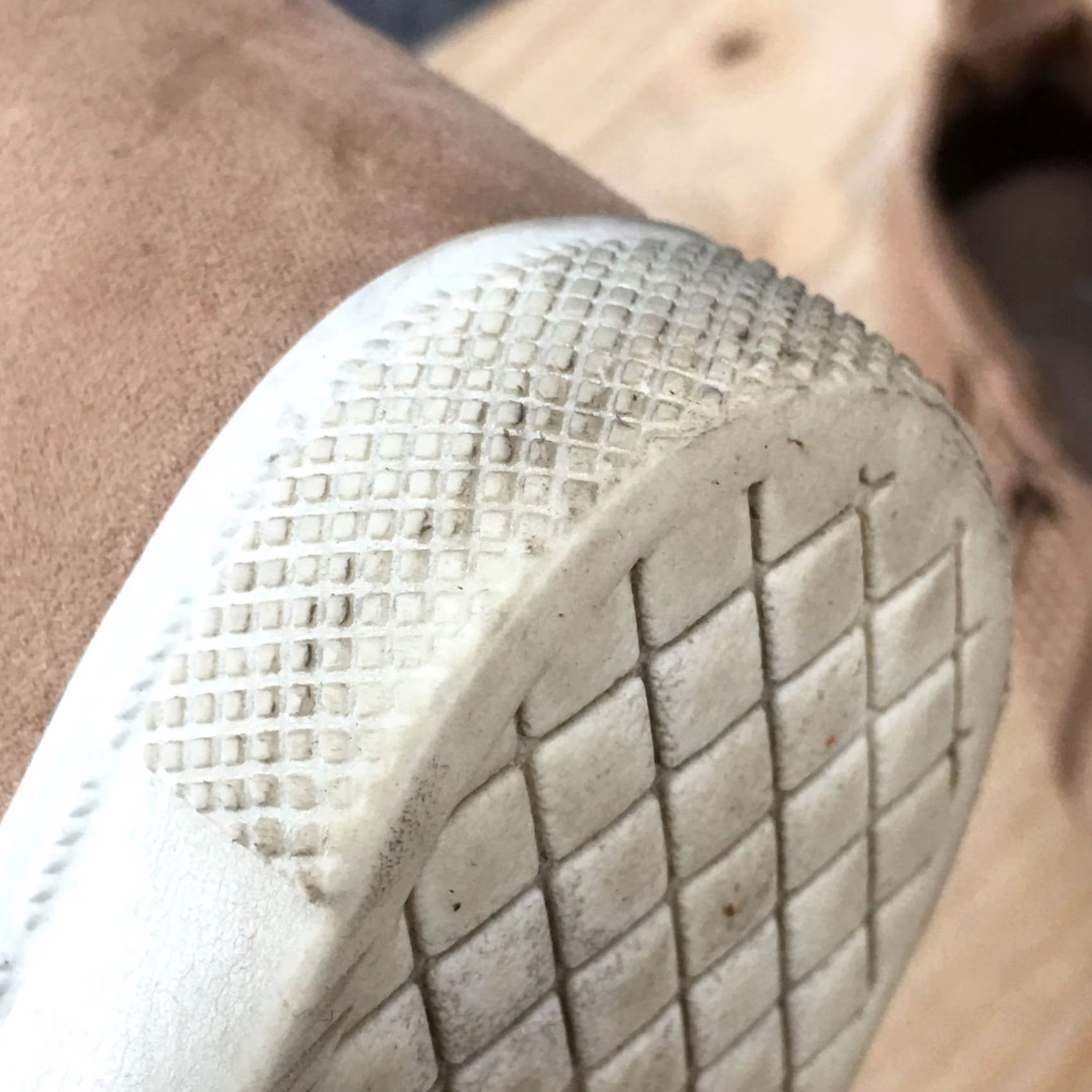 Vintage BRASH Boots Womens 11 Ankle Booties Chelsea Zip Up Comfort Beige Suede Casual Size US 11 / IT 41 - 5 Thumbnail