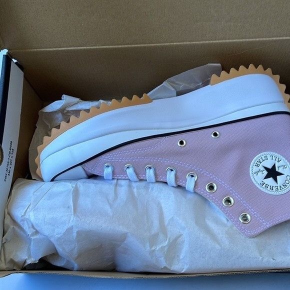 Converse Converse Run Star Hike Hi Himalayan Pink Canvas Sneakers Wom Size US 10.5 / IT 40.5 - 9 Thumbnail