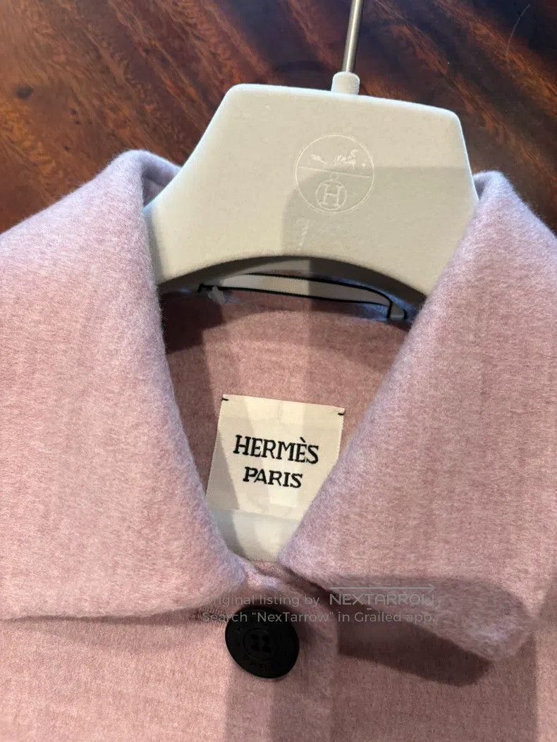 Hermes Hermes Spring/Summer Lilac Pink Cashmere Vest Jacket Size XS / US 0-2 / IT 36-38 - 5 Thumbnail
