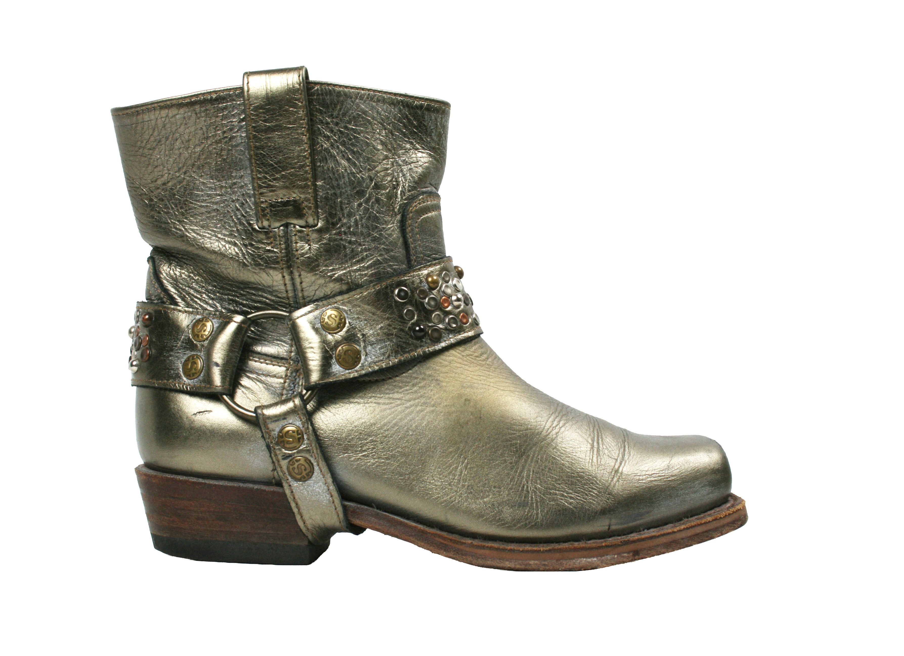 Sendra 00S Cowboy Studded Hog Toe Boots Vintage Size US 7 / IT 37 - 2 Thumbnail