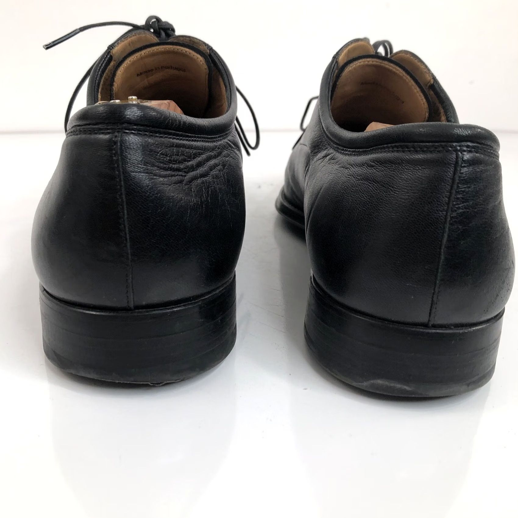 Magnanni MAGNANNI Leather Shoes Black 11.5 D Oxford Cap Toe Mens Size ONE SIZE - 7 Thumbnail