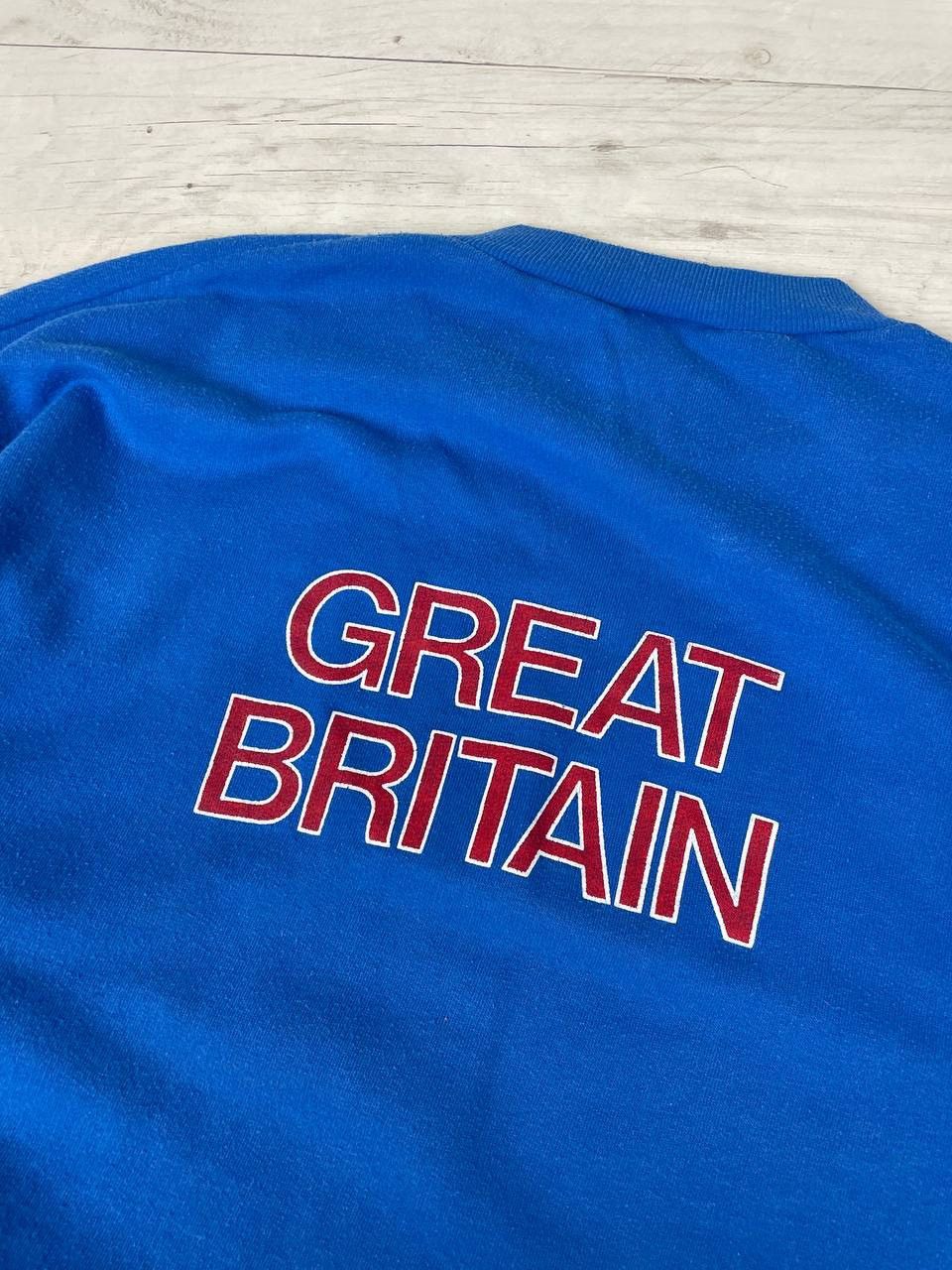 Nike Vintage Nike Great Britain Team Sweatshirt 80s Soccer Size US XL / EU 56 / 4 - 8 Thumbnail