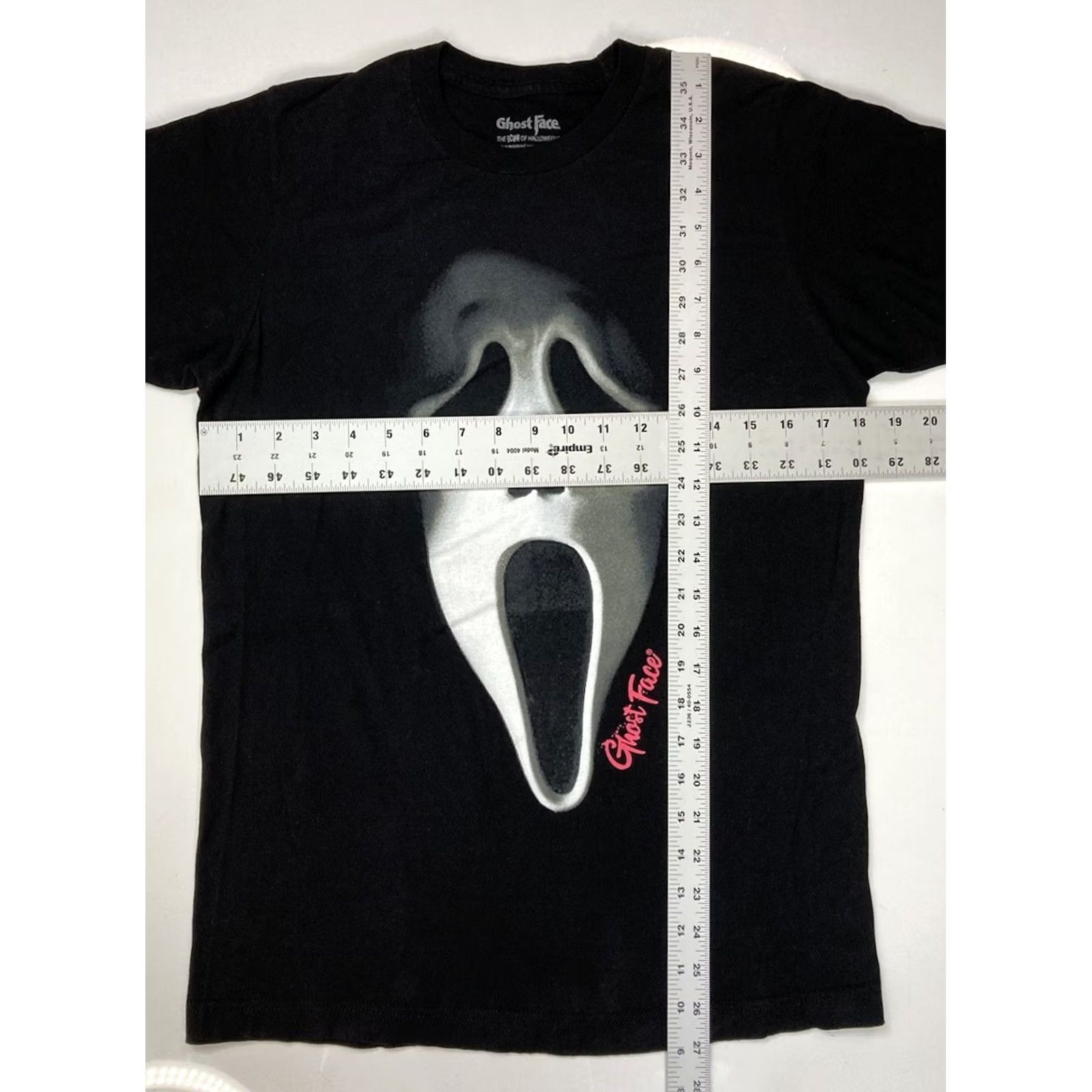 Vintage VINTAGE Ghost Face The Icon Of Halloween Graphic T-shirt Men Small Black Short Sleeve Size US S / EU 44-46 / 1 - 5 Thumbnail