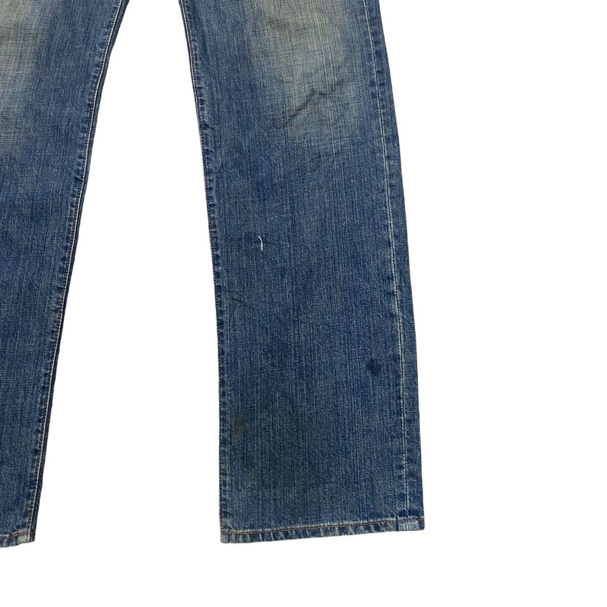 Vintage Vintage BIG JOHN Denim Cargo Pocket Jeans Size US 34 / EU 50 - 8 Thumbnail