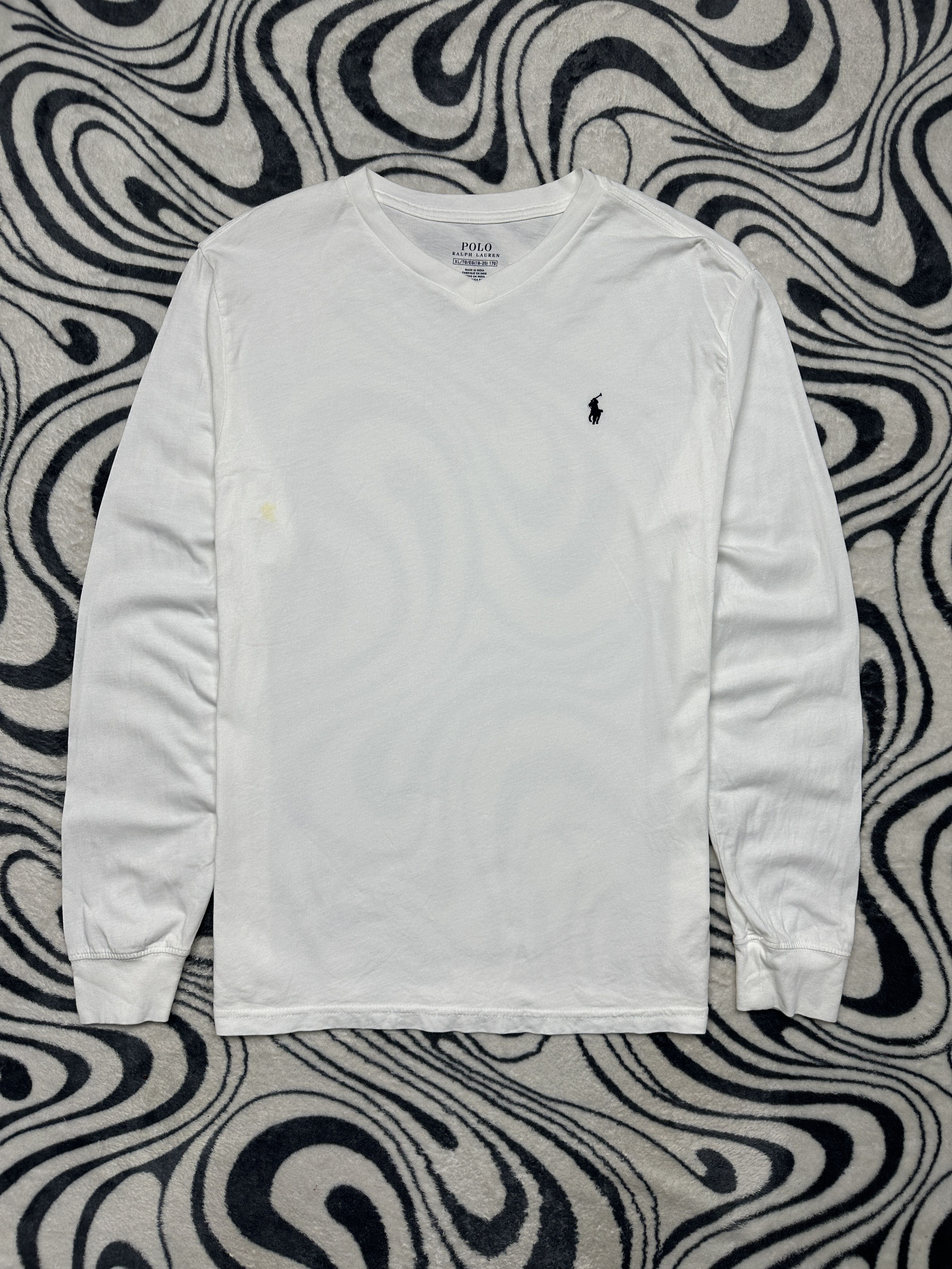 Polo Ralph Lauren Polo Ralph Lauren Mens Long Sleeve T-Shirt Size US S / EU 44-46 / 1 - 1 Thumbnail