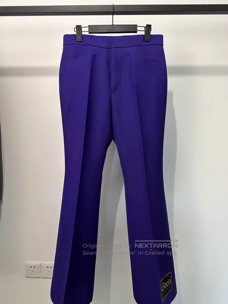 Gucci Gucci Purple trousers Size US 28 / EU 44 - 1 Thumbnail