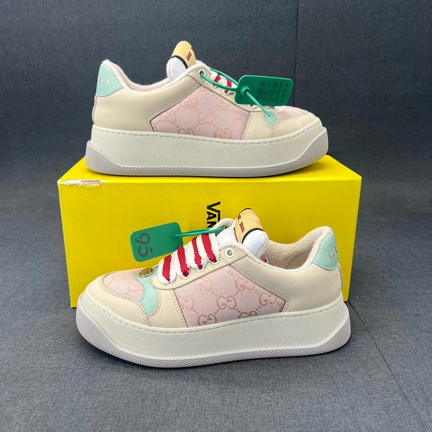 Gucci Gucci Pangding Mixfen 36 99 New with Box Size US 6 / IT 36 - 2 Thumbnail