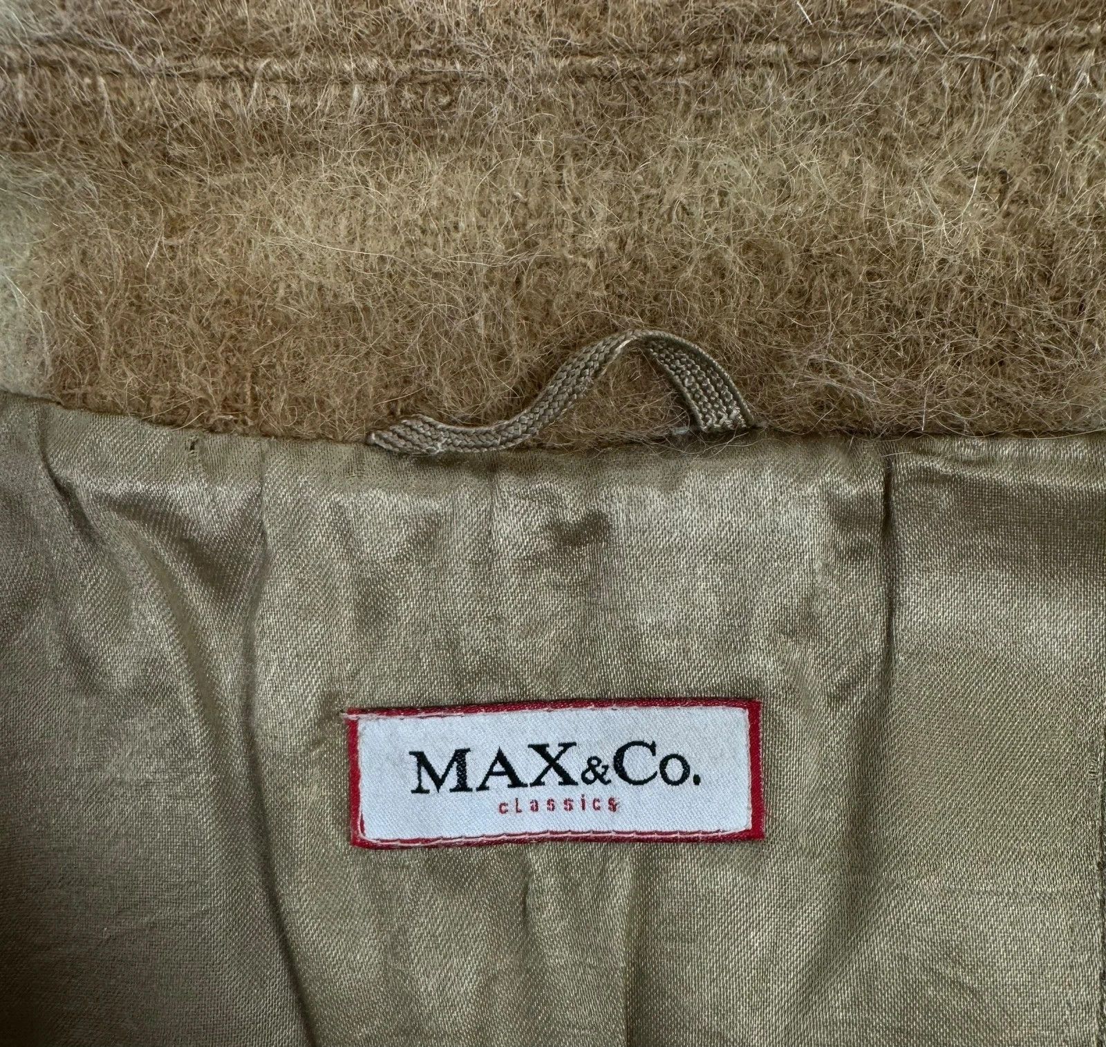 MAX&Co. Max & Co Wool Coat Alpaca Mohair size XS Size XS / US 0-2 / IT 36-38 - 11 Thumbnail