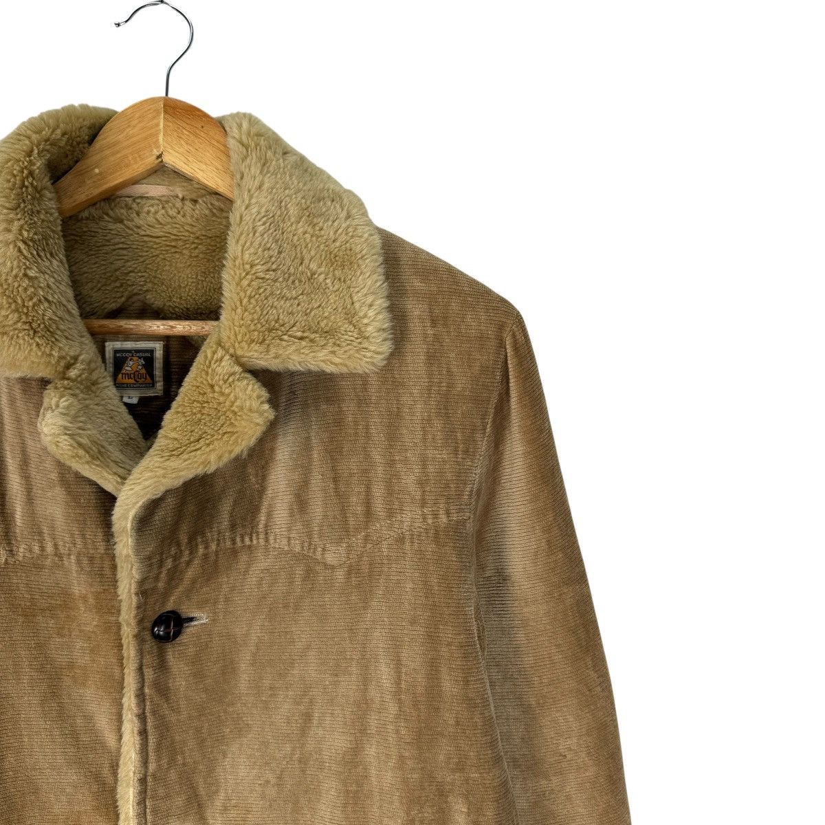 The Real McCoy's 🌟VINTAGE McCOY CASUAL WEAR CORDUROY COMPANION JACKET Size US M / EU 48-50 / 2 - 4 Thumbnail