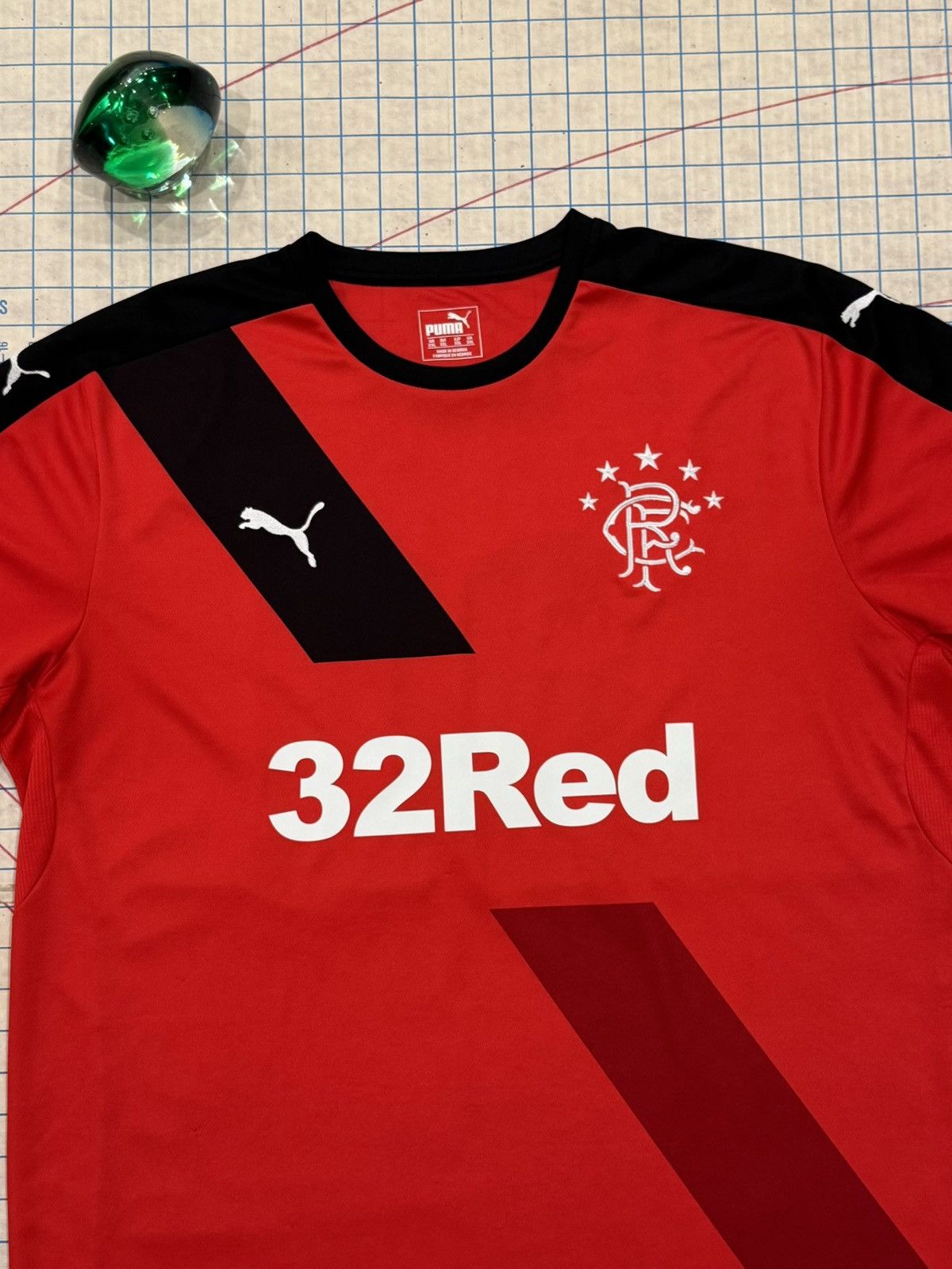 Puma Puma Glasgow Rangers Fraser Aird Soccer Football Jersey XXL Size US XXL / EU 58 / 5 - 4 Thumbnail