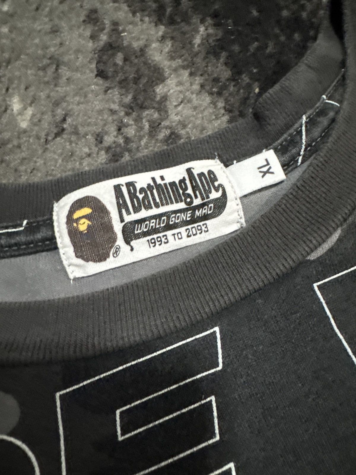 Bape Bape Long Sleeve T-Shirt Size US XL / EU 56 / 4 - 3 Thumbnail