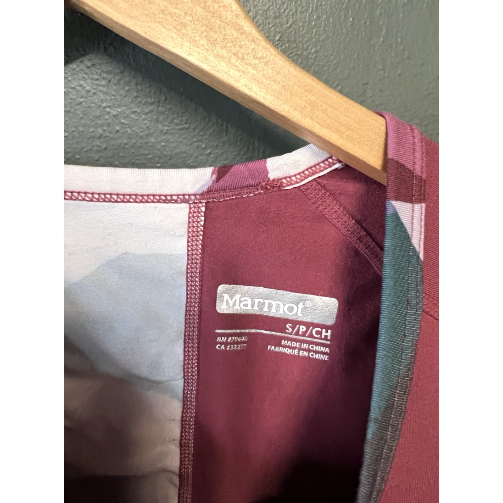 Marmot Marmot Womens Red Long Sleeve Baselayer Outdoor Shirt Size Small Size S / US 4 / IT 40 - 3 Thumbnail