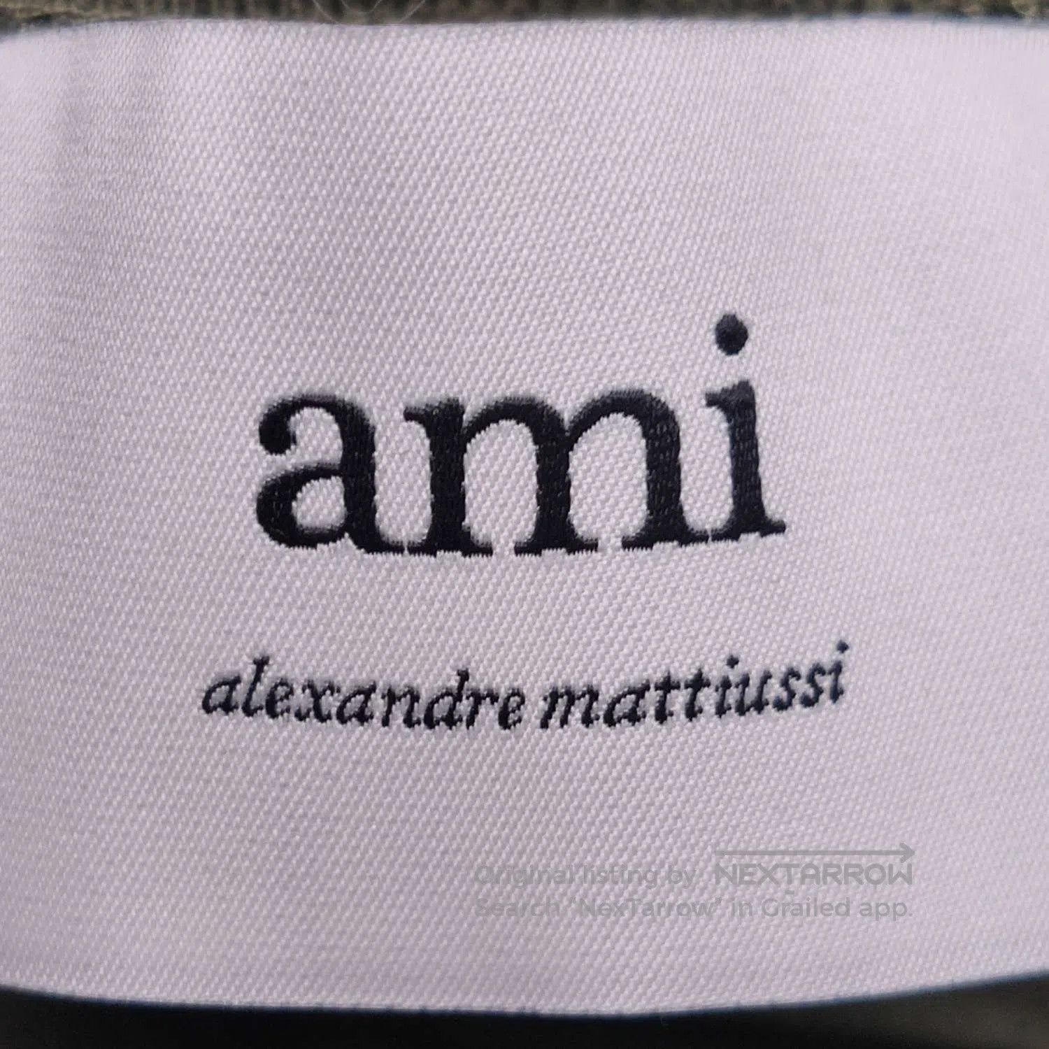 Louis Vuitton AMI Alexandre Mattiussi Cotton Logo Crew Neck T. Size US S / EU 44-46 / 1 - 5 Thumbnail