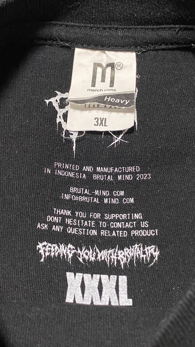 Band Tees skinless swollen heaps long sleeve shirt 3xl xxxl Size US XXL / EU 58 / 5 - 3 Thumbnail