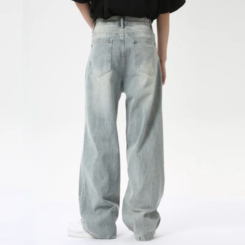 Jean × Vintage Light Straight Male Denim Size US 32 / EU 48 - 5 Thumbnail