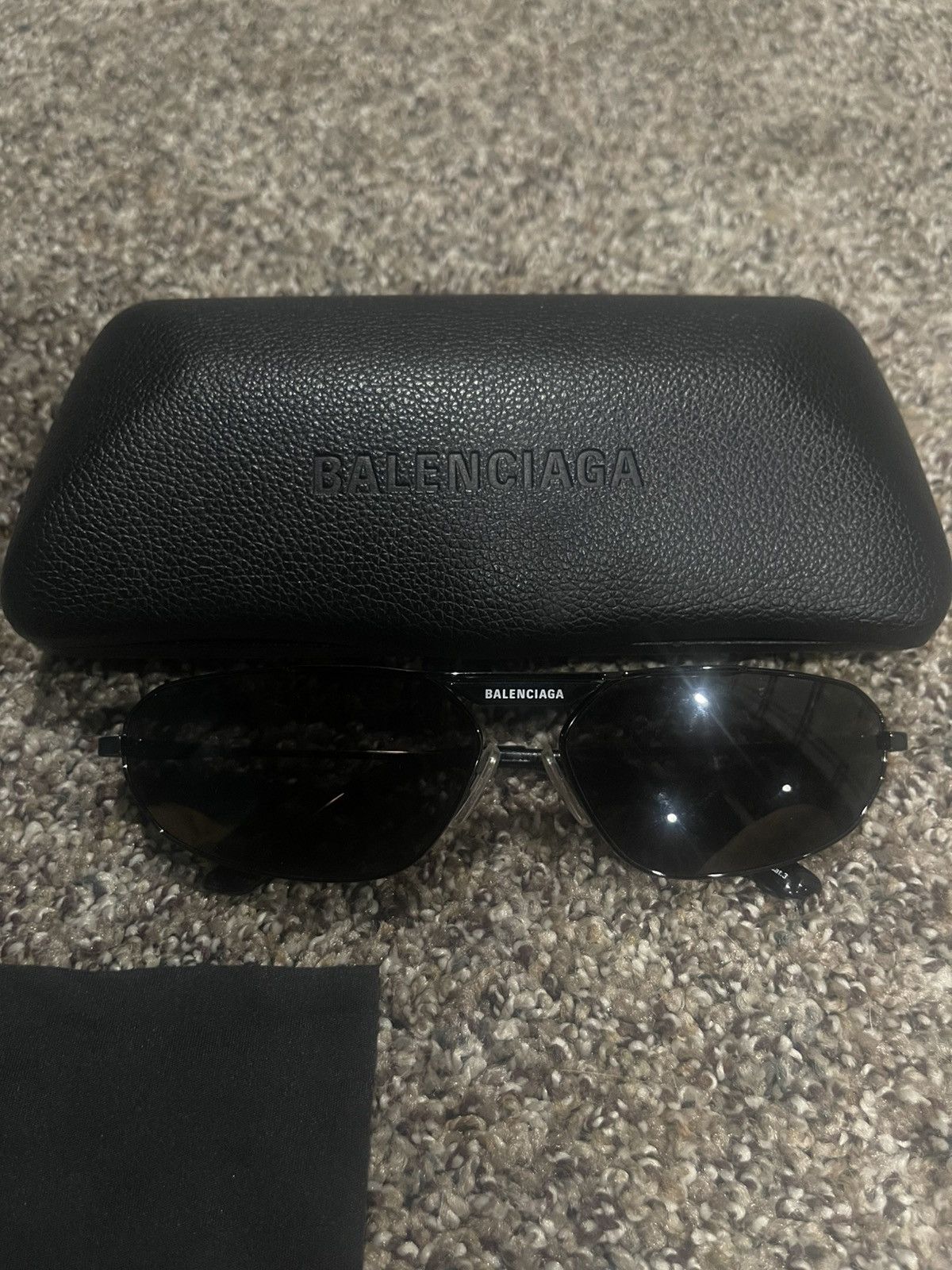 Balenciaga Balenciaga Sunglasses with case & duster (bb0245s) Size 38 - 3 Thumbnail
