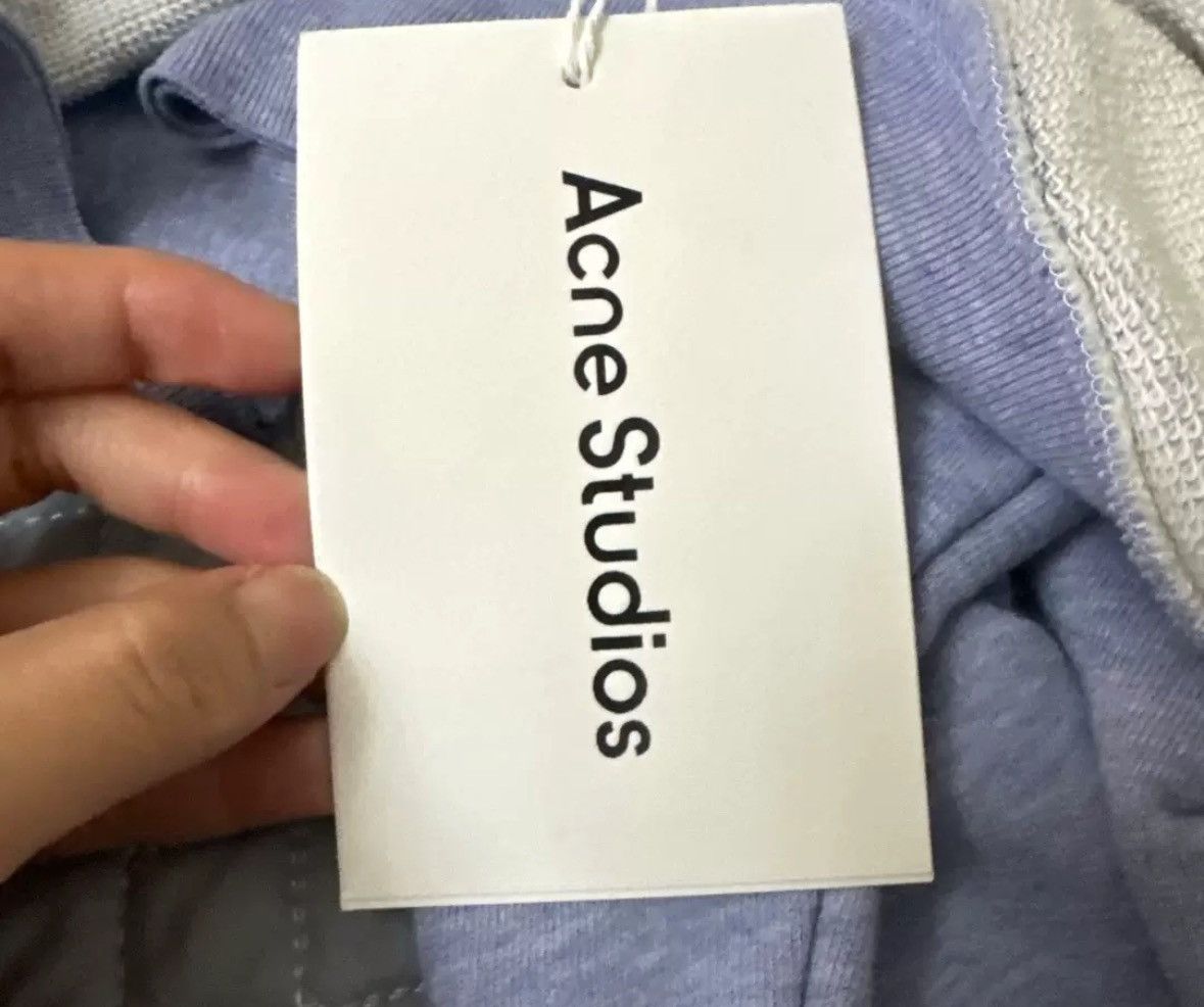 Acne Studios Acne studios Blue-gray ripped hoodie Size US XS / EU 42 / 0 - 8 Thumbnail