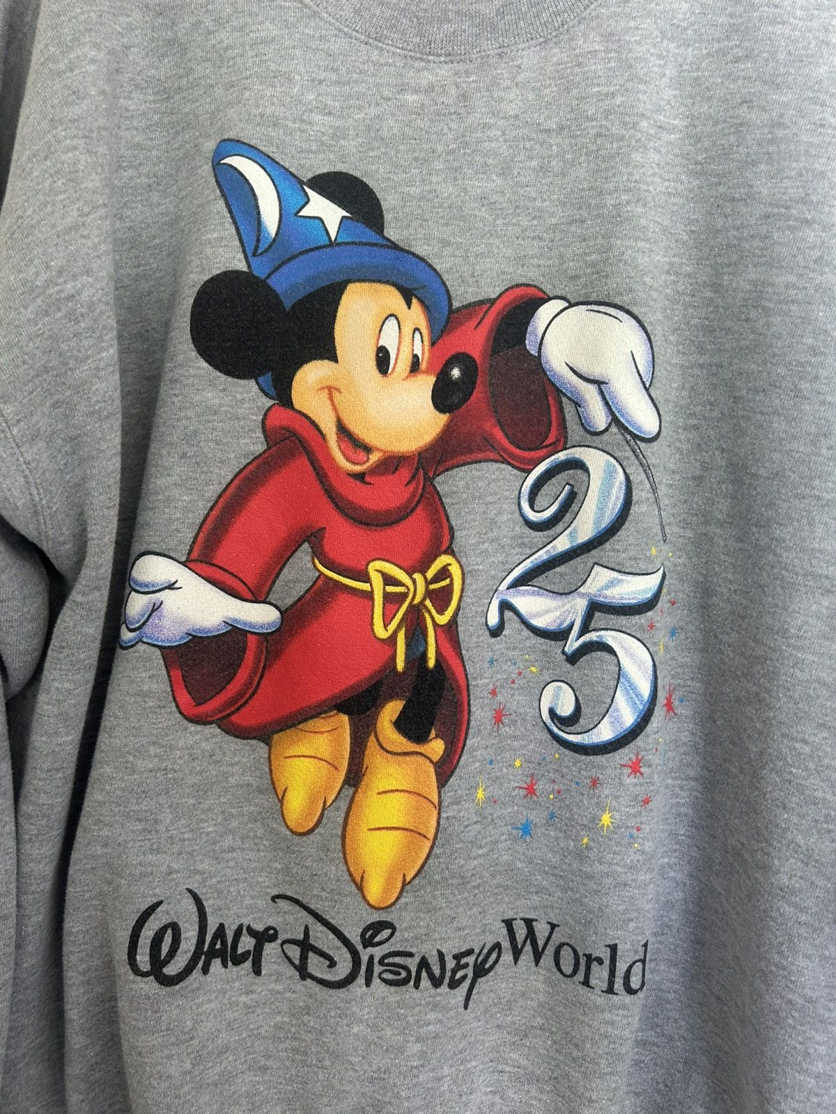 Mickey Inc Vintage Mickey Inc Disney World 25 Year Anniversary Sweater Size US XL / EU 56 / 4 - 2 Thumbnail