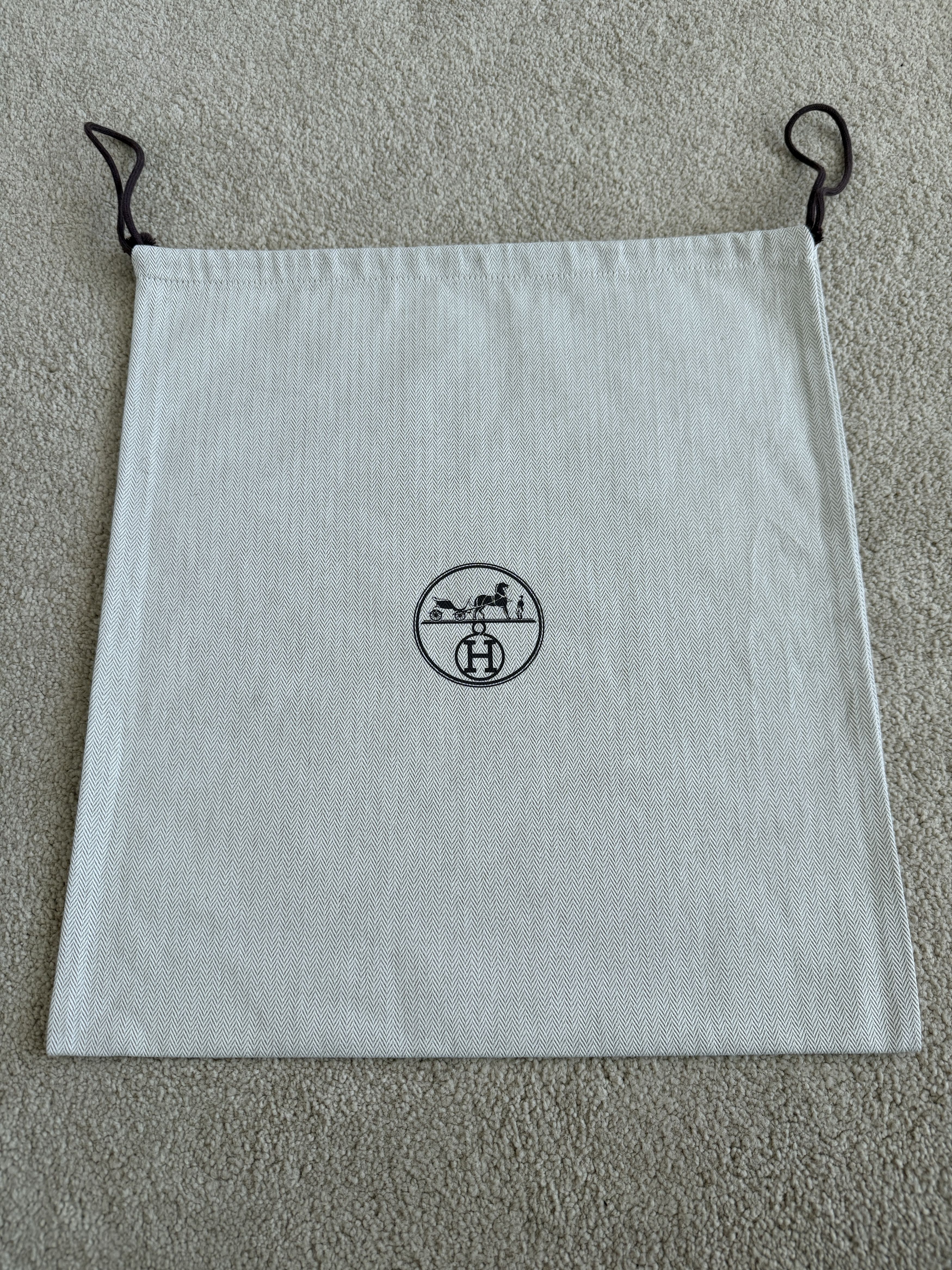 Hermes Authentic Hermes Herringbone Tweed Drawstring Dustbag Size ONE SIZE - 1 Thumbnail