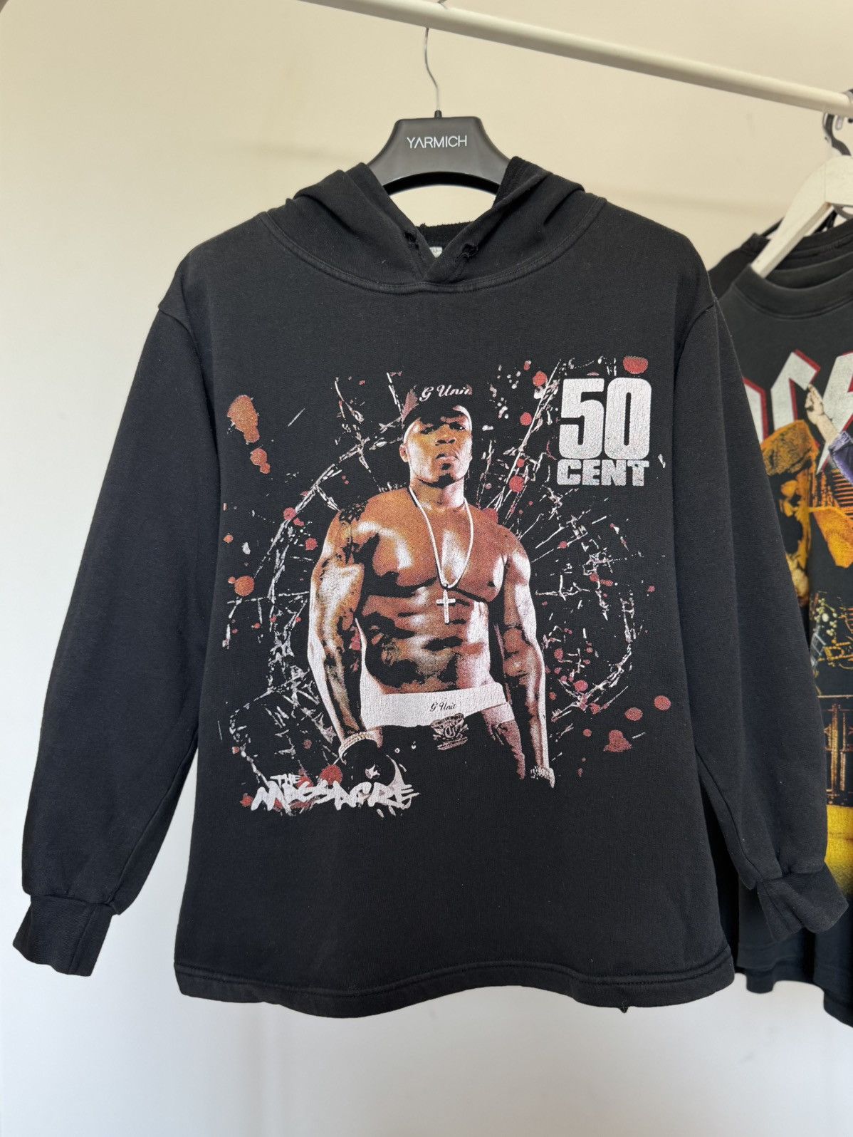 50 Cent Vintage 50 Cent “The Massacre” Album Band Hoodie 2005 Size US M / EU 48-50 / 2 - 1 Thumbnail