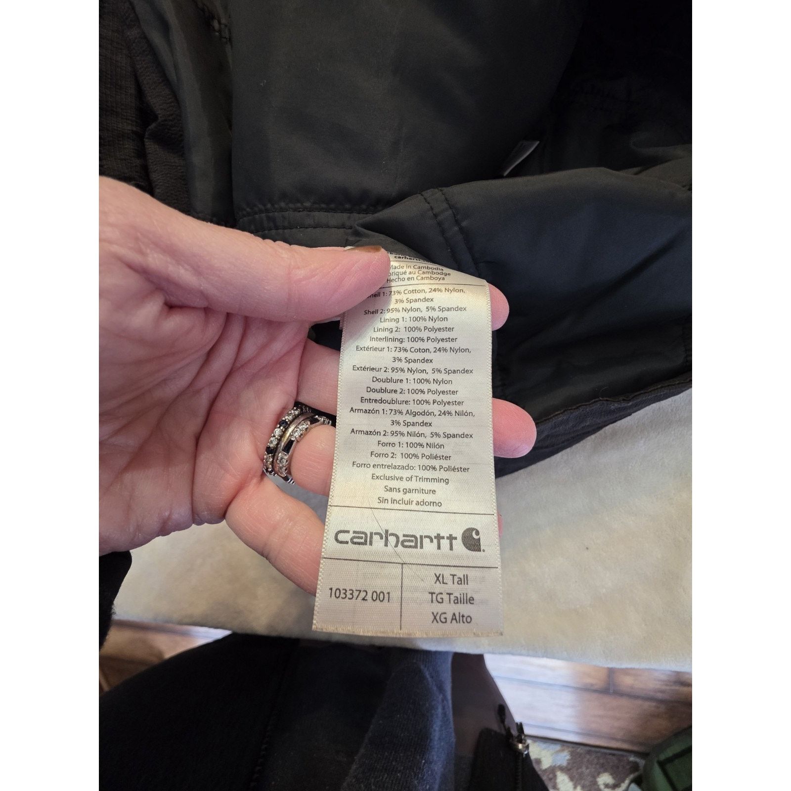 Carhartt Carhartt Men's Full Swing Steel Jacket Black Size Xl Tall Size US XL / EU 56 / 4 - 11 Thumbnail