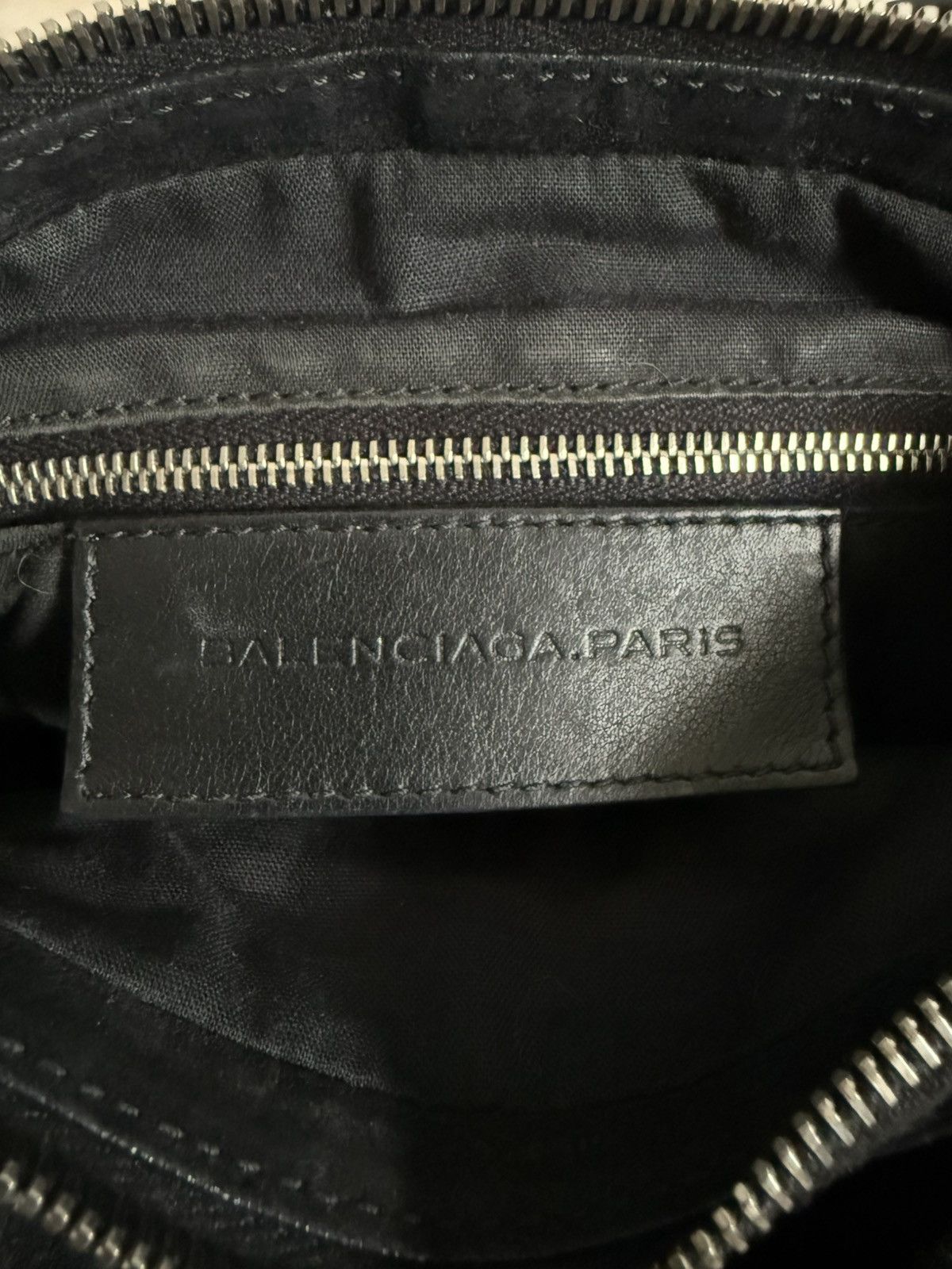 Balenciaga Balenciaga mini City Black Suede shoulder bag Size ONE SIZE - 11 Thumbnail