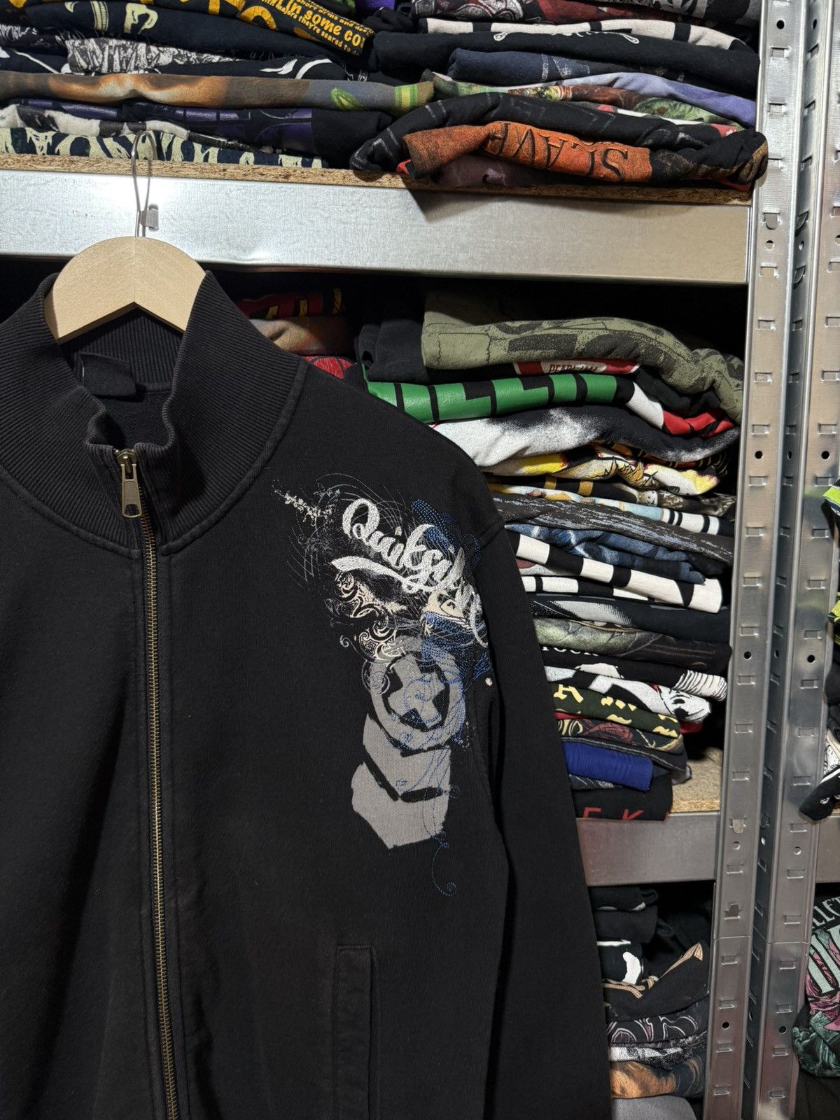 Quicksilver × Vintage Vintage 90s Quicksiver Australia Surfboards Zip Sweater y2k Size US L / EU 52-54 / 3 - 3 Thumbnail