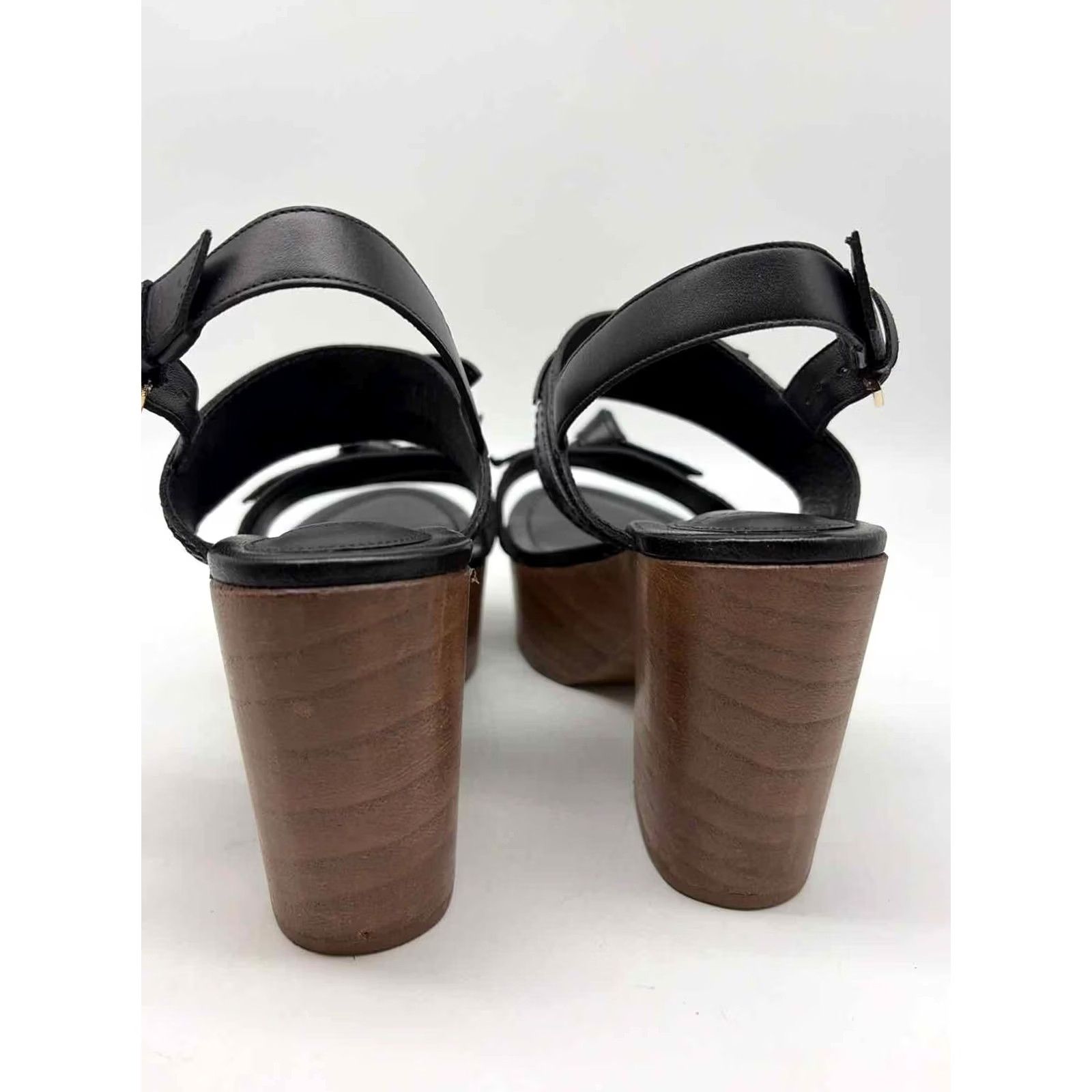 Alexandre Birman Alexandre Birman Black Size 39 Wood Heels Size US 9 / IT 39 - 3 Thumbnail