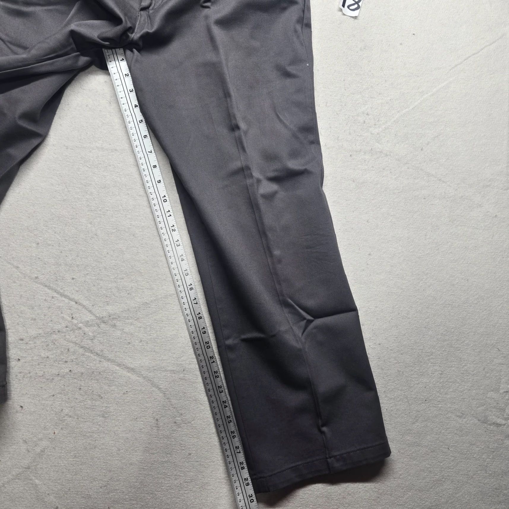 Wrangler Wrangler Dress Pants Gray 36 x 30 Men Flat Front Straight Leg Career Office Business Casual Dress Pants Mens Size US 36 / EU 52 - 6 Thumbnail