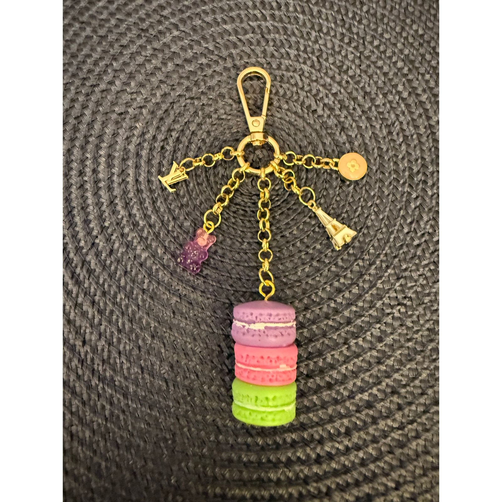 Handmade Gorgeous Handmade Designer Bag Purse Charm Keychain Size ONE SIZE - 4 Thumbnail