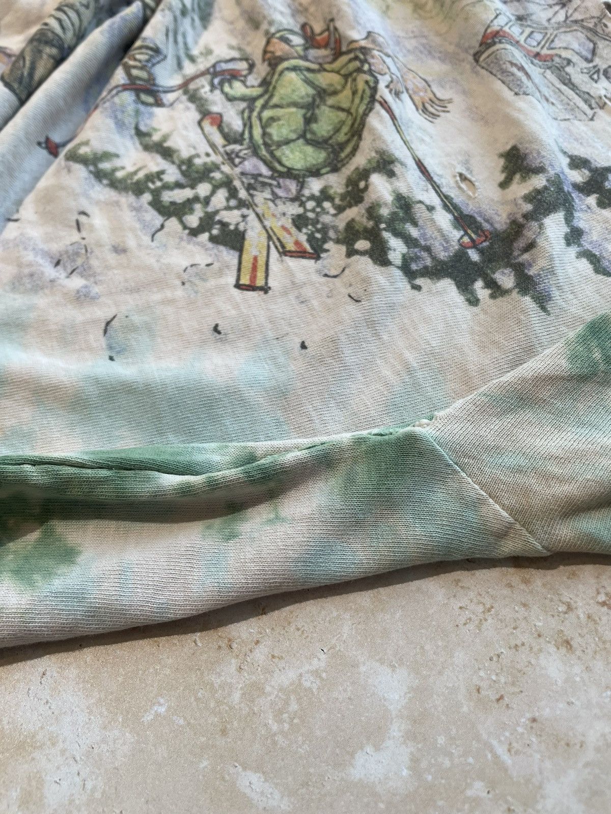 Band Tees × Grateful Dead × Vintage Vintage Grateful Dead Band Tour Tshirt Tie Dye Size US XL / EU 56 / 4 - 5 Thumbnail