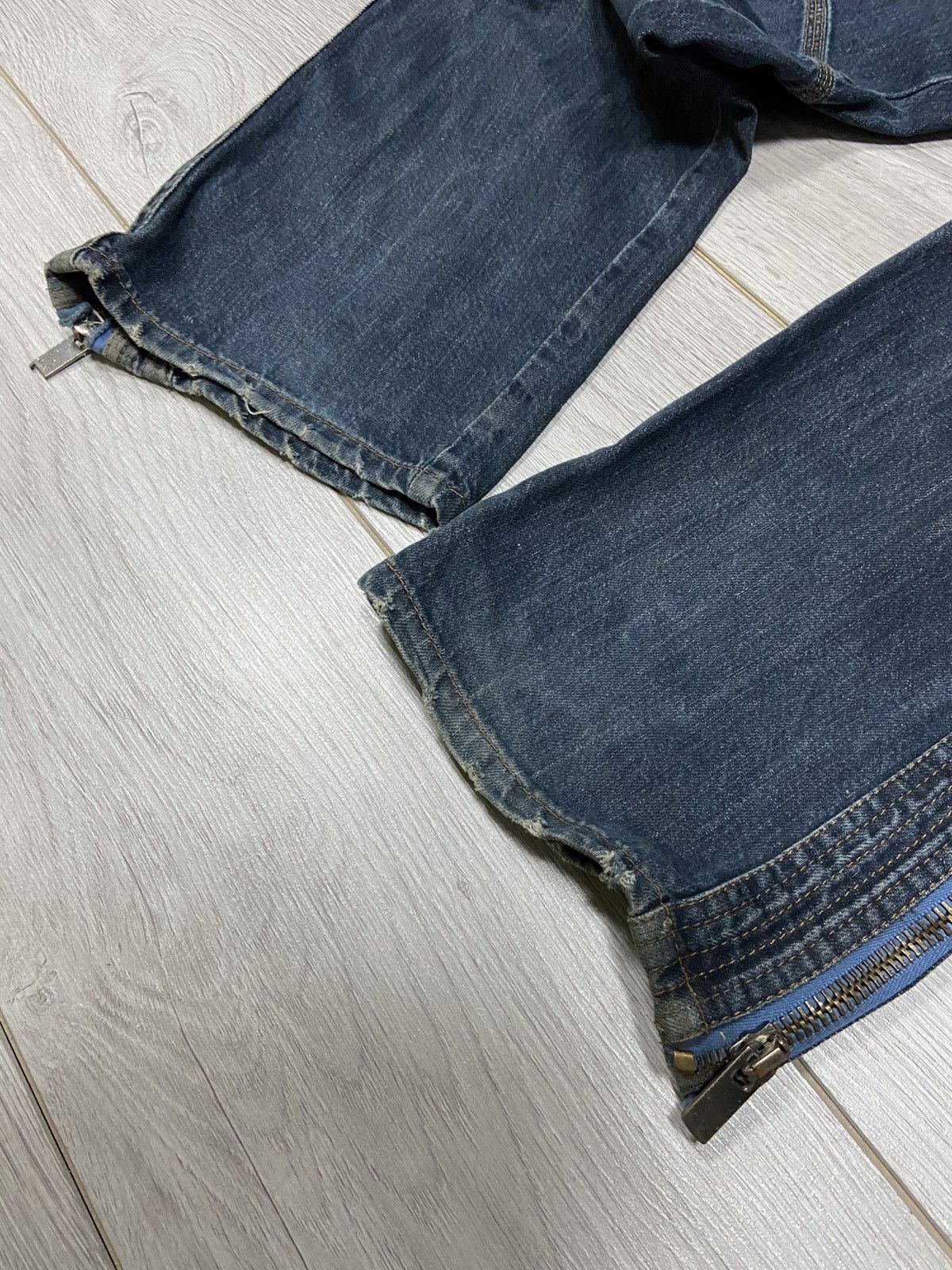 Dolce & Gabbana Dolce&Gabbana Y2K vintage zippers belted denim pants jeans Size US 32 / EU 48 - 15 Thumbnail