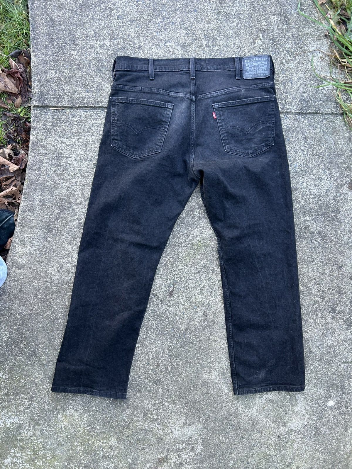 Levi's Distressed Levis 569 Loose Fit Jeans Size US 38 / EU 54 - 2 Thumbnail