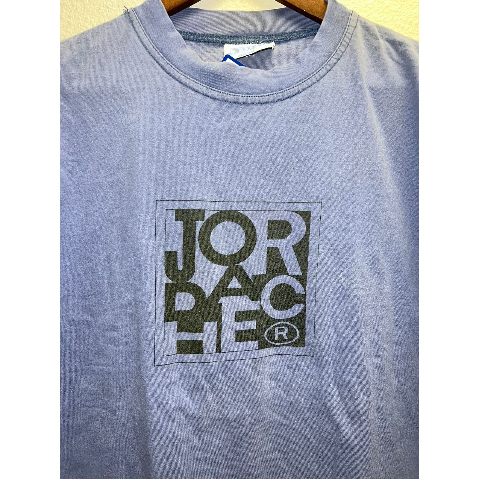 Jordache Vintage Jordache Jeanswear Shirt Orignal Blue Logo Tee 90s M Size US M / EU 48-50 / 2 - 2 Thumbnail