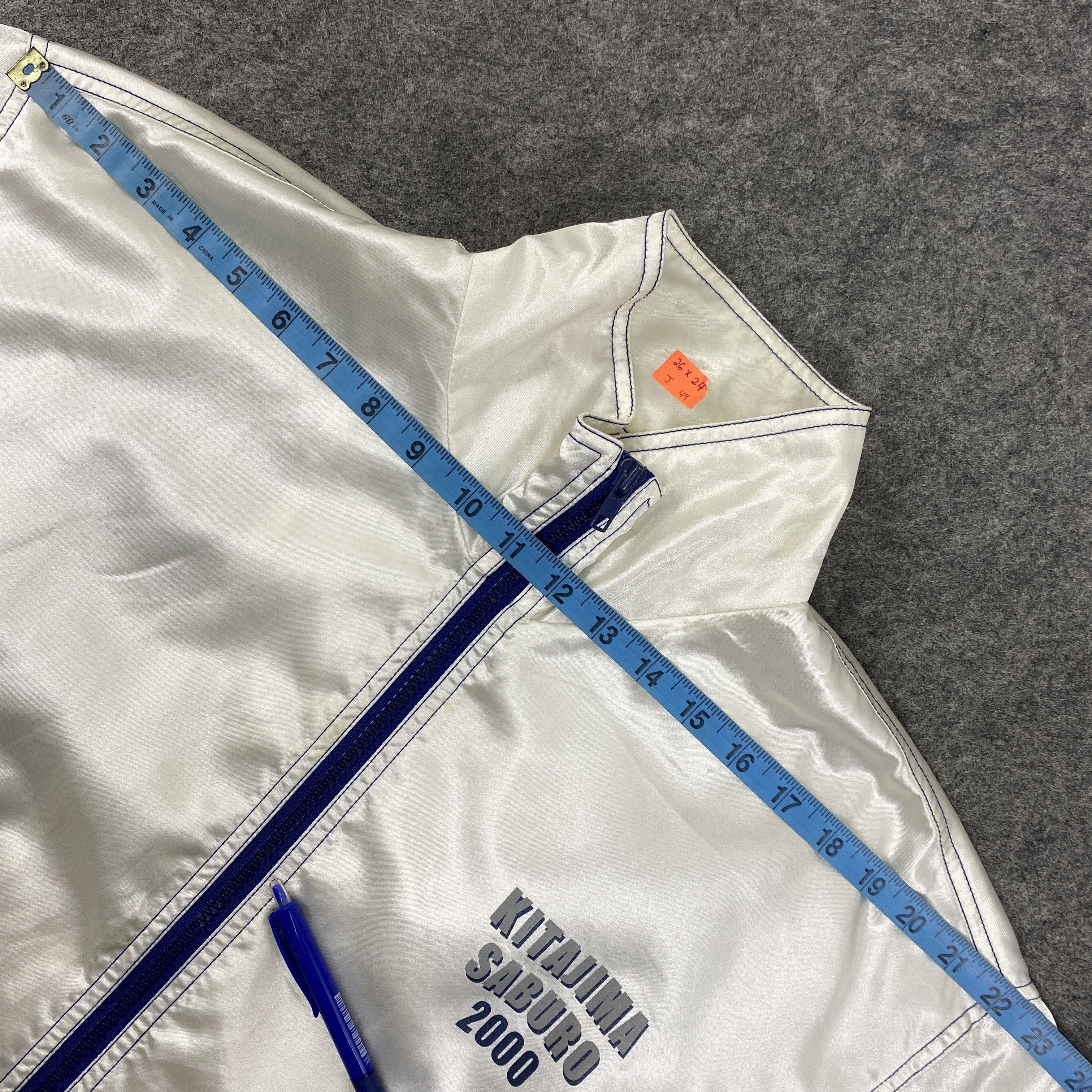 Japanese Brand Vintage Saburo Kitajama Satin Jacket -J049 Size US L / EU 52-54 / 3 - 5 Thumbnail