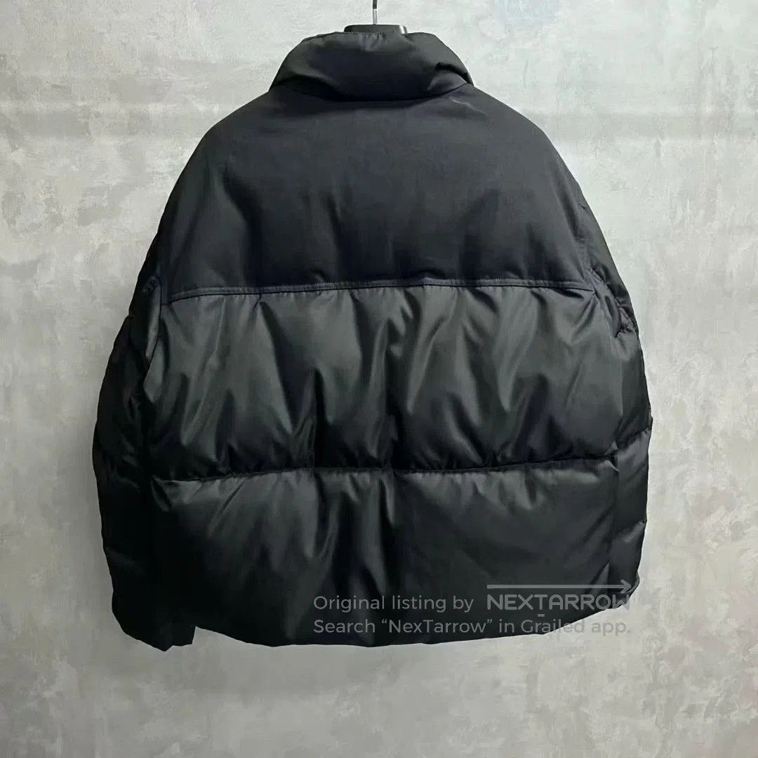 Prada prada black fitted cropped puffer jacket. Size US XL / EU 56 / 4 - 2 Thumbnail
