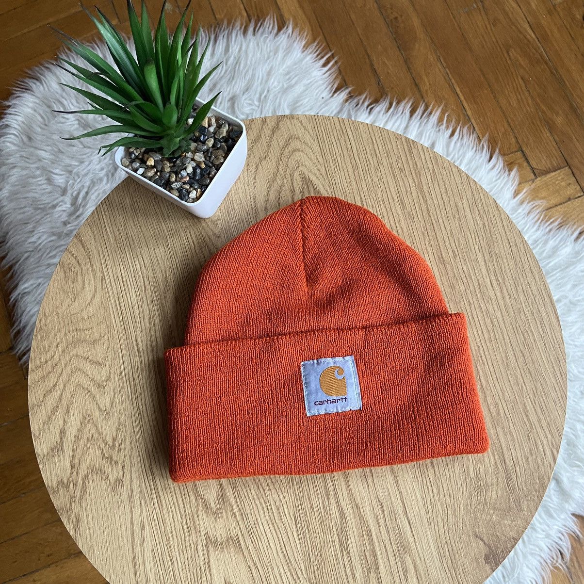 Carhartt × Carhartt Wip × Vintage 📌 Bundle x3 Carhartt Acrylic Beanie Hats Size ONE SIZE - 6 Thumbnail