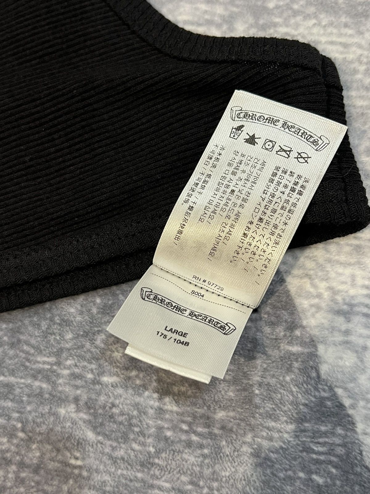 Chrome Hearts Chrome Hearts Tank Top Size US L / EU 52-54 / 3 - 7 Thumbnail