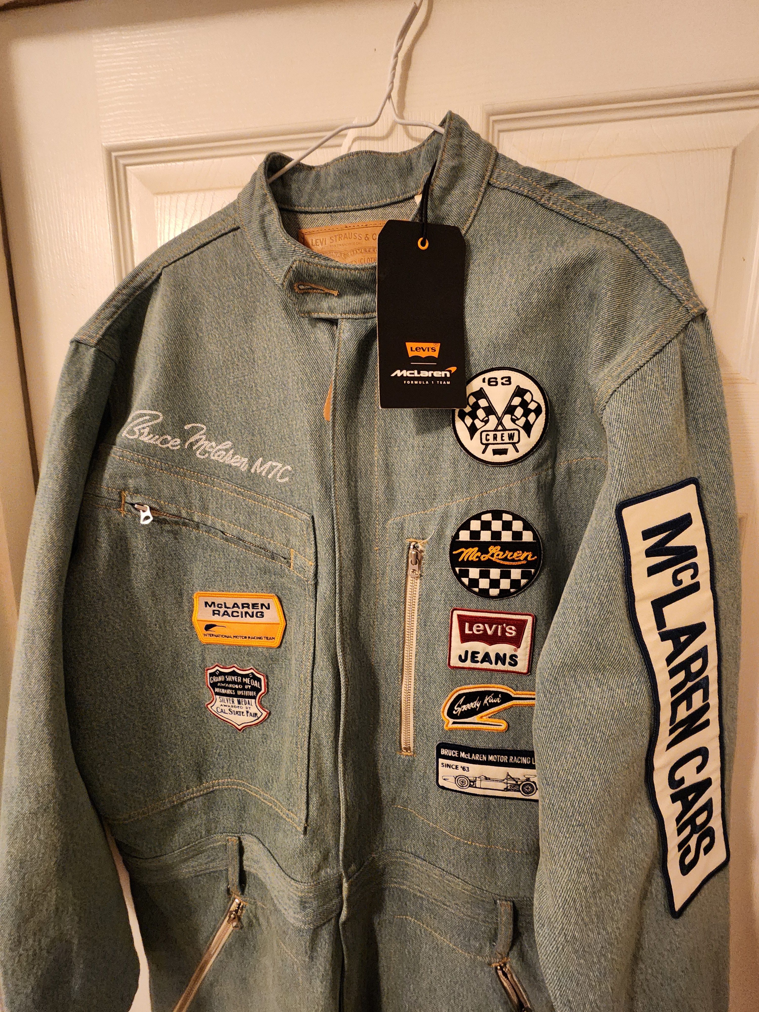 Levi's Levi's x mclaren denim racing suit Size US XL / EU 56 / 4 - 2 Thumbnail