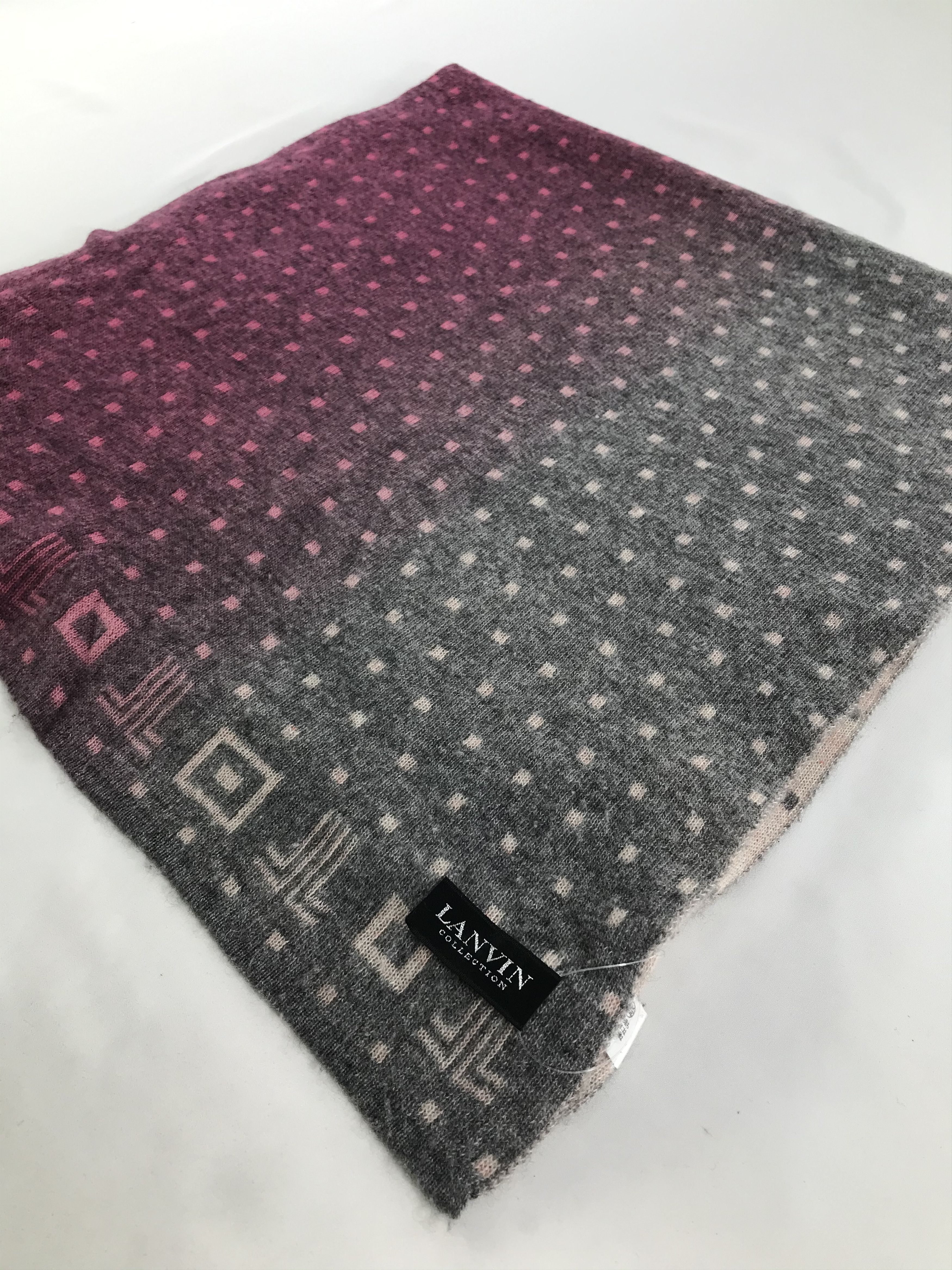 Lanvin Vintage Lanvin Scarf/Muffler/Neckwear MF1287 Size ONE SIZE - 3 Thumbnail