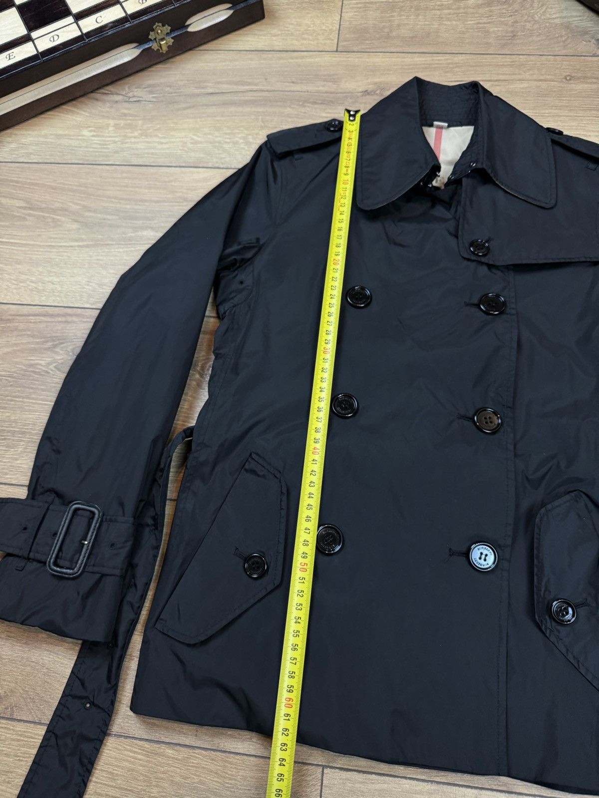 Burberry Trench coat Burberry Brit original luxury streetwear item Size XS / US 0-2 / IT 36-38 - 6 Thumbnail