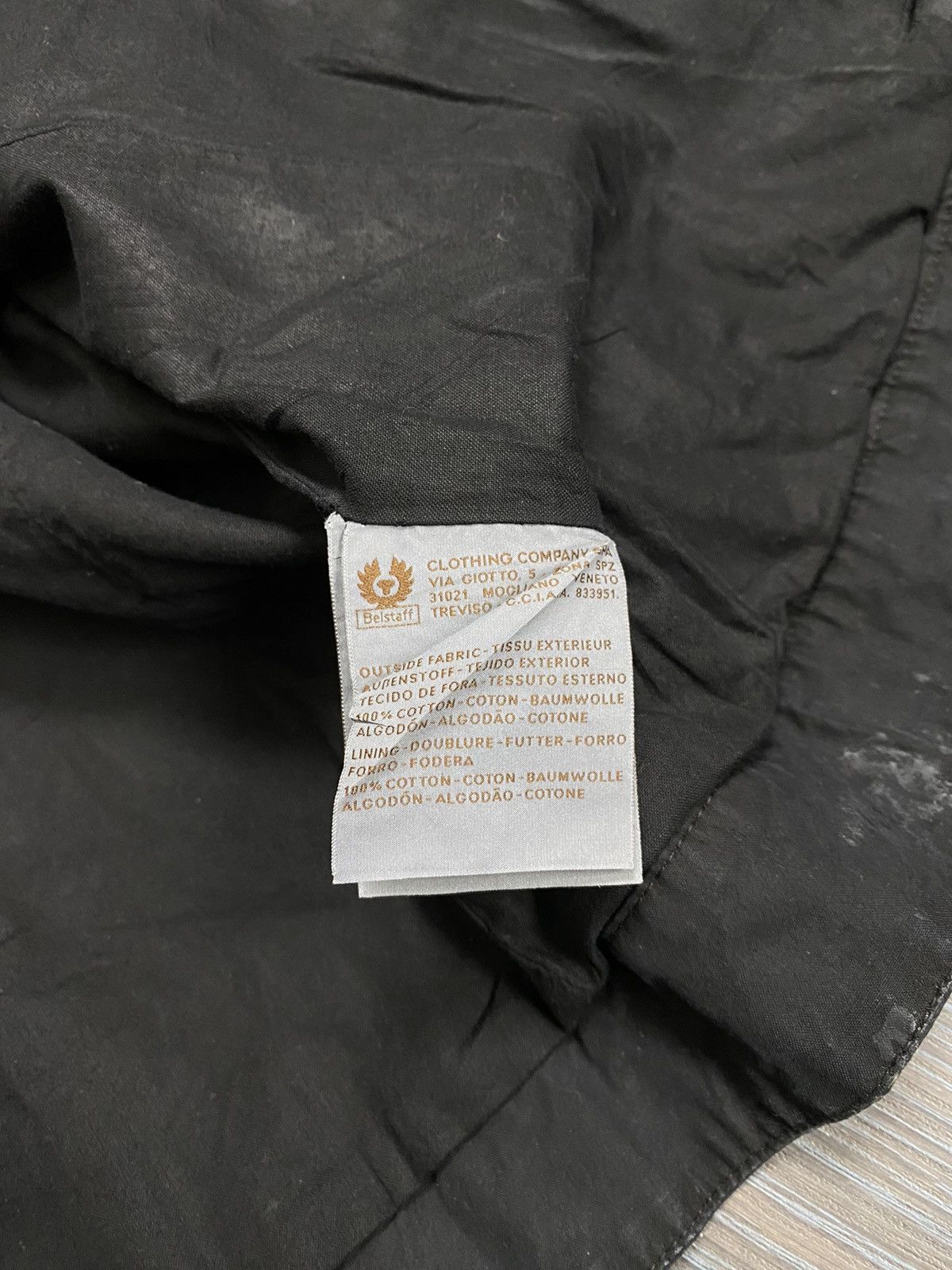 Belstaff Belstaff Gold Rubberized Y2K Belt Biker Jacket Size M / US 6-8 / IT 42-44 - 19 Thumbnail