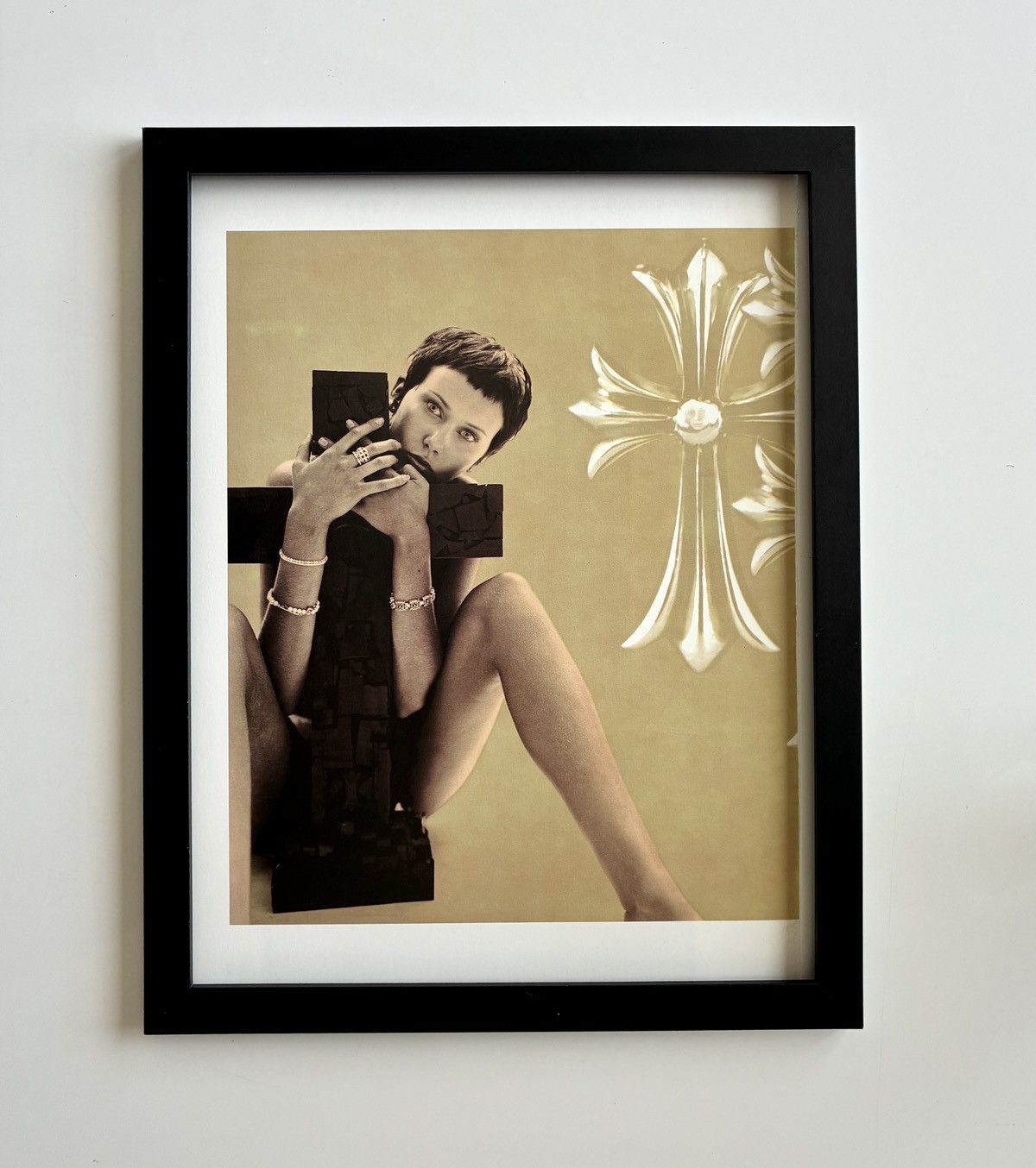Chrome Hearts Chrome Hearts erotic photo Framed poster 9x11 Size ONE SIZE - 1 Thumbnail
