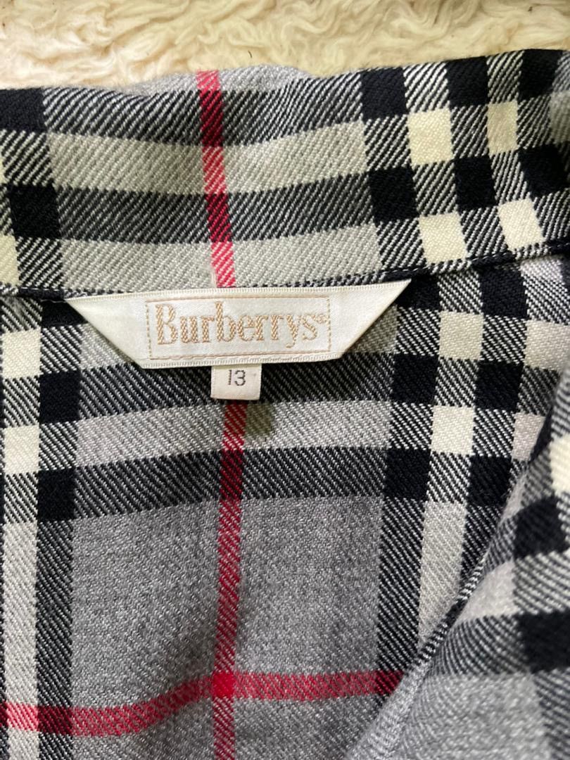Burberry Vintage Burberrys Flannel Nova Check Shirt Size US L / EU 52-54 / 3 - 3 Thumbnail